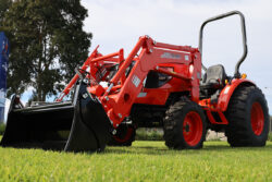 Kioti CK3740 HST Compact Tractor | ROPS | 37hp | Hydrostatic | Includes Loader and 4-in-1 Bucket | New CK Series