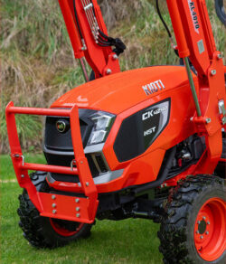 Kioti CK3740 HST Compact Tractor | ROPS | 37hp | Hydrostatic | Includes Loader and 4-in-1 Bucket | New CK Series