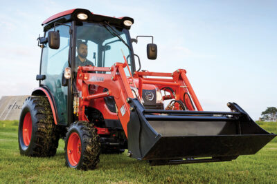 Kioti CK10 and CK20 Series Compact Tractor Range | ROPS | 37hp - 42hp | Includes Loader and 4-in-1 Bucket | CK Series