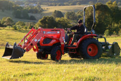 Kioti CK10 and CK20 Series Compact Tractor Range | ROPS | 37hp - 42hp | Includes Loader and 4-in-1 Bucket | CK Series