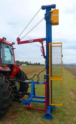 John Berends Implements Post Driver