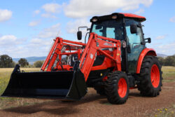 Kioti NX Series Utility Tractor Range | Cab or ROPS | 60hp | Includes Loader and 4-in-1 Bucket