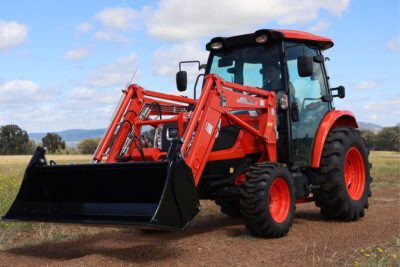 Kioti NX Series Utility Tractor Range | Cab or ROPS | 60hp | Includes Loader and 4-in-1 Bucket
