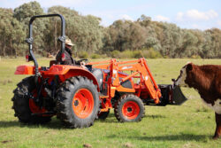 Kioti NX Series Utility Tractor Range | Cab or ROPS | 60hp | Includes Loader and 4-in-1 Bucket