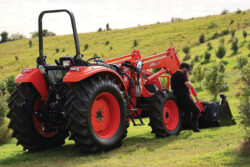 Kioti PX Series Utility Tractor Range | Cab or ROPS | 95hp - 115hp | Includes Loader and 4-in-1 Bucket