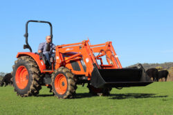 Kioti RX Series Utility Tractor Range | Cab or ROPS | 60hp - 80hp | Includes Loader and 4-in-1 Bucket