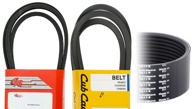 Mower belts