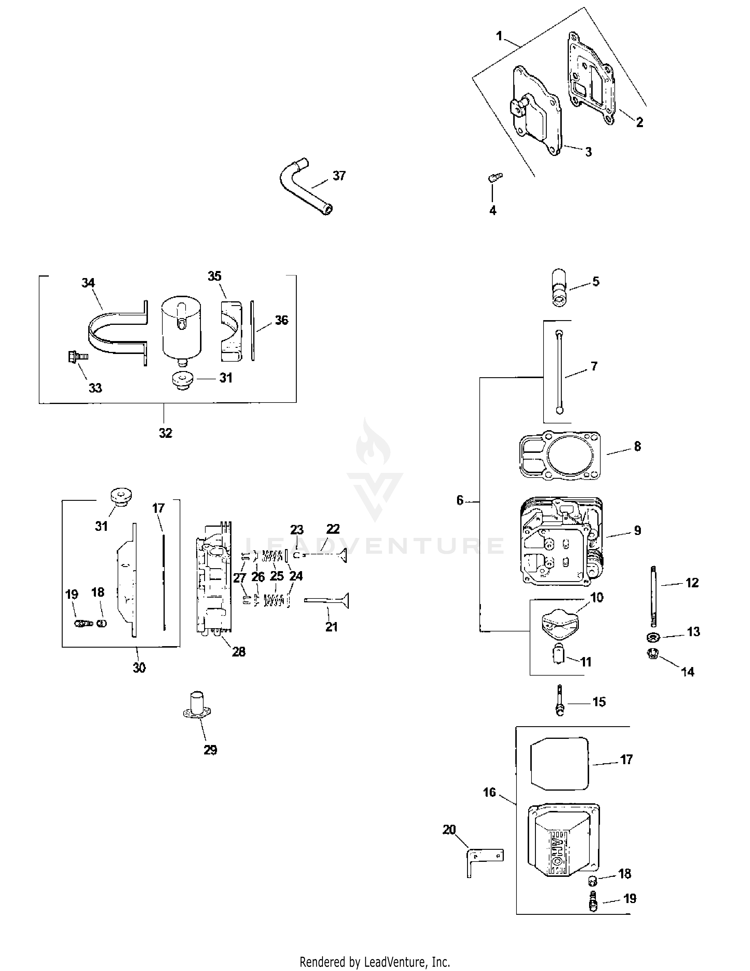 M60-KH (53AB5BDX150) (2003 1/2) (Tank) 27 HP Kohler