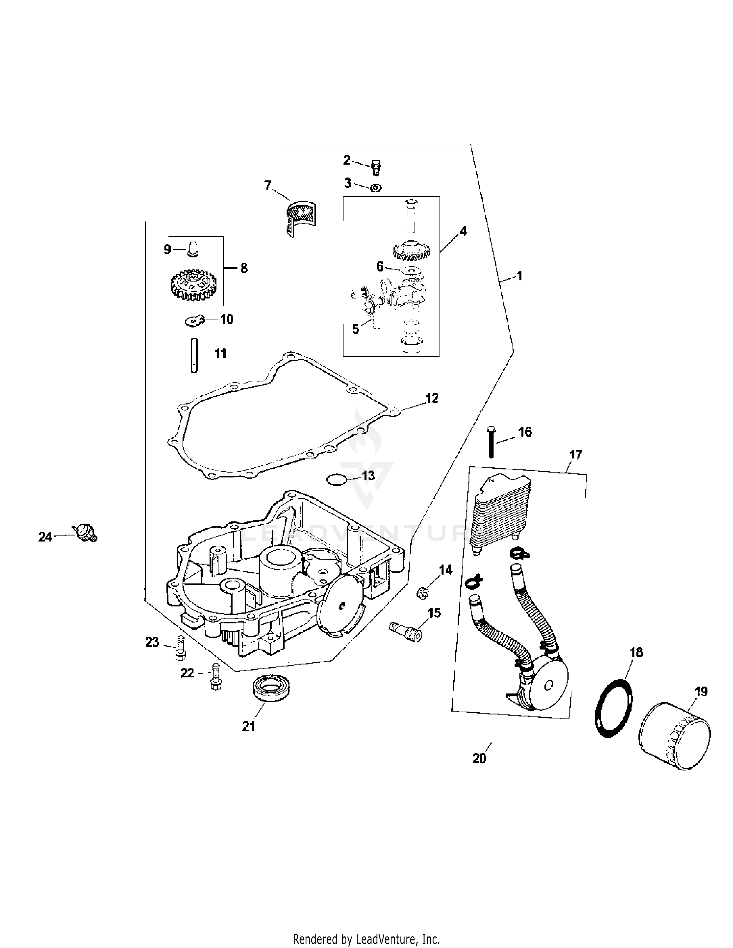 M60-KH (53AB5BDX150) (2003 1/2) (Tank) 27 HP Kohler