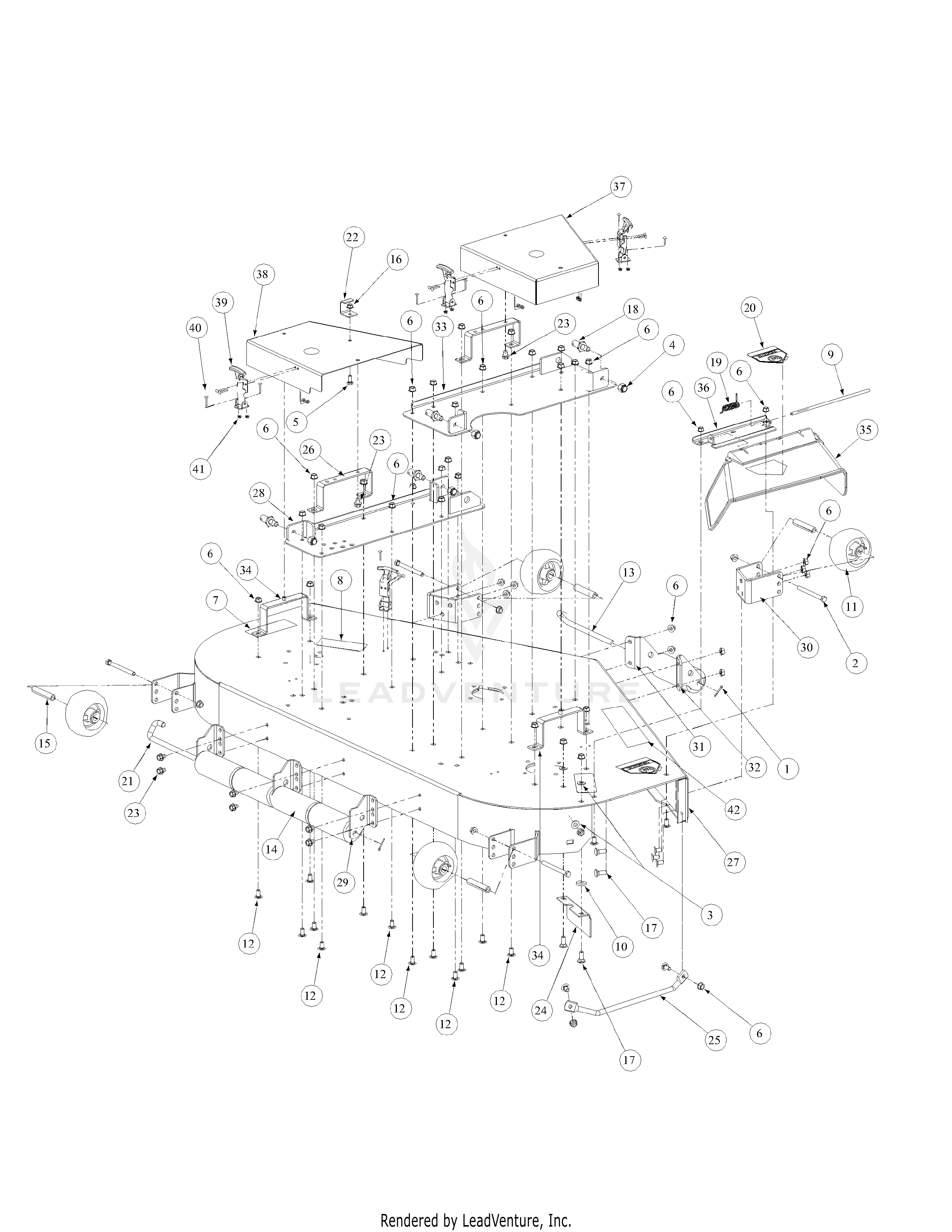 M60-KH (53AB5BDX150) (2003) (Tank) 27 HP Kohler