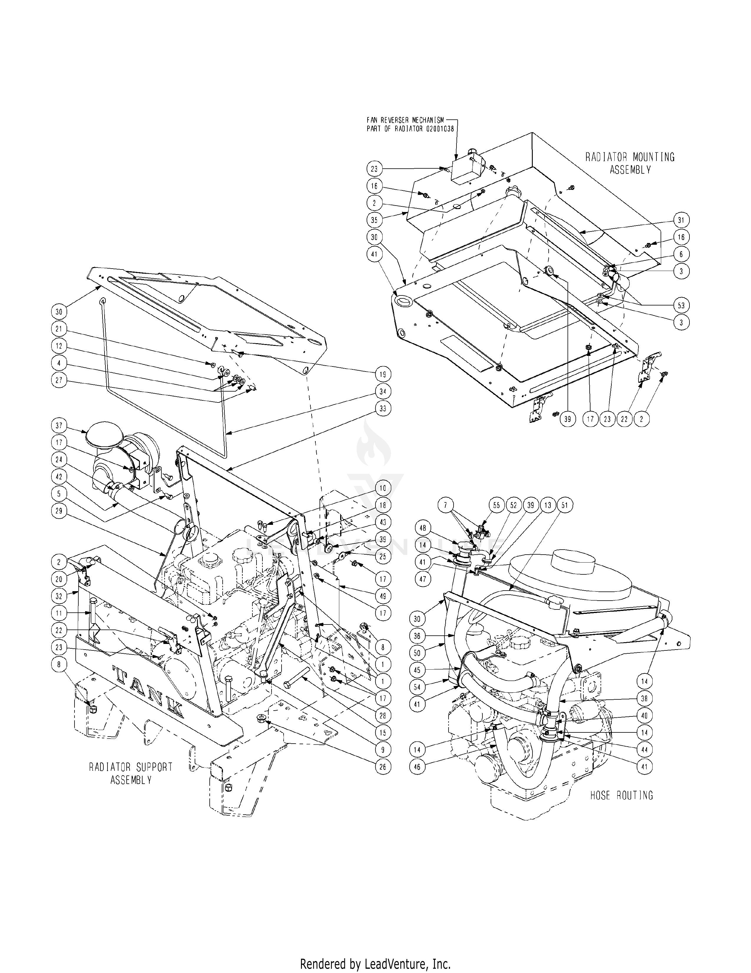 M72-CT (53AB5JEZ630) (Tank) 28 HP Caterpillar 3-Cylinder OHV Diesel