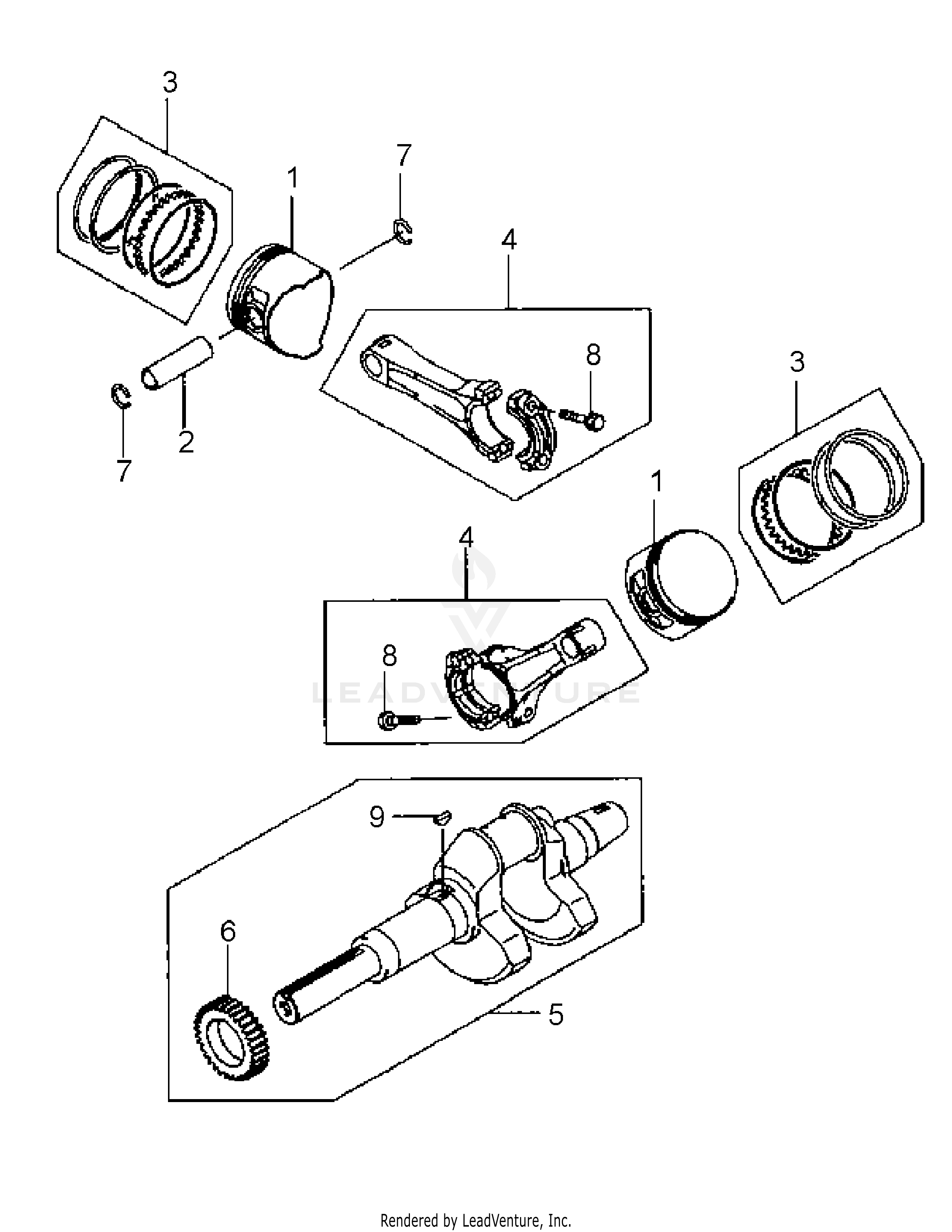 M72-KW LC (53AB5GFZ750) (53AB5GFZ750) (Tank) 29HP Kawasaki DFI V-Twin OHV L.C.