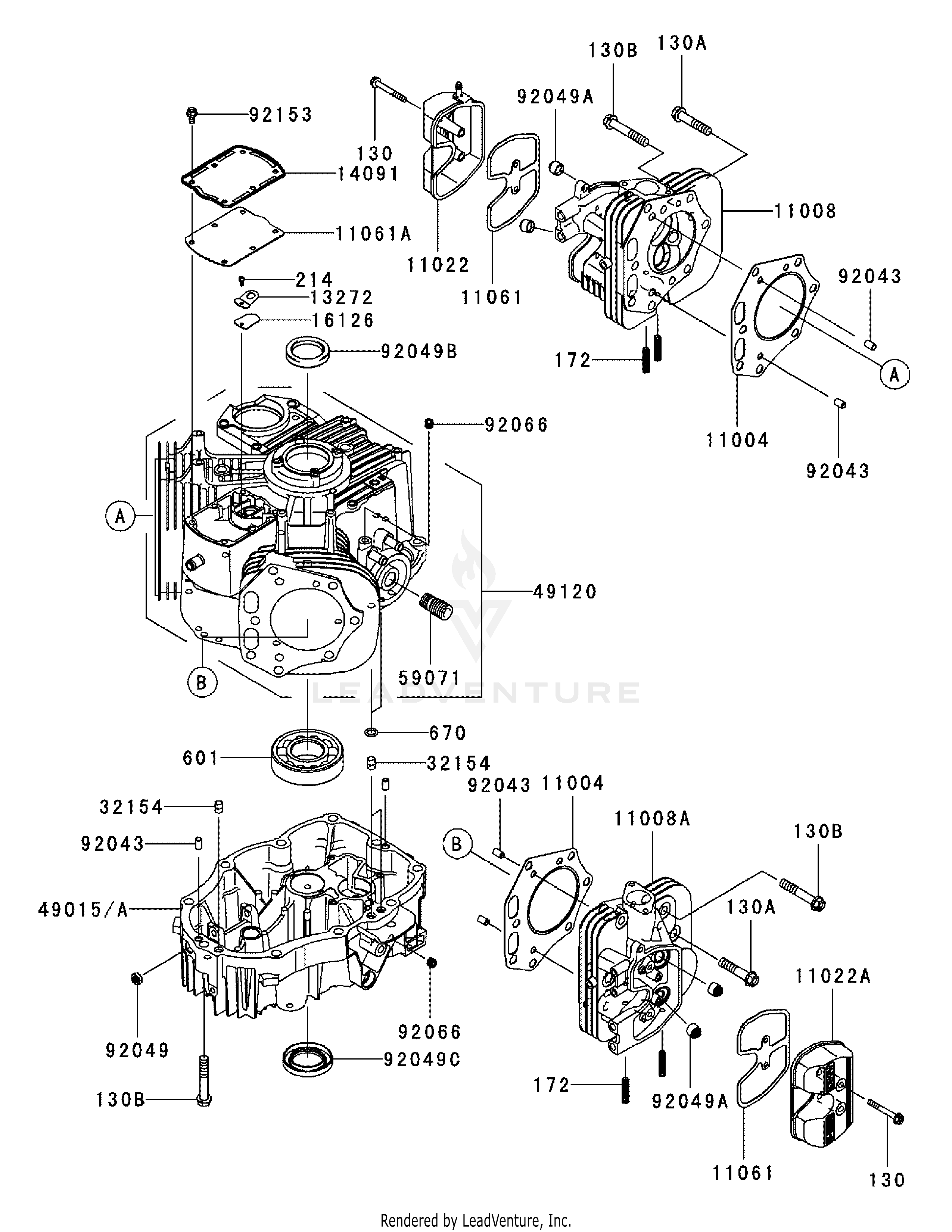 S6031-KW (53AI8DU6050) (Tank S) 31HP Kawasaki