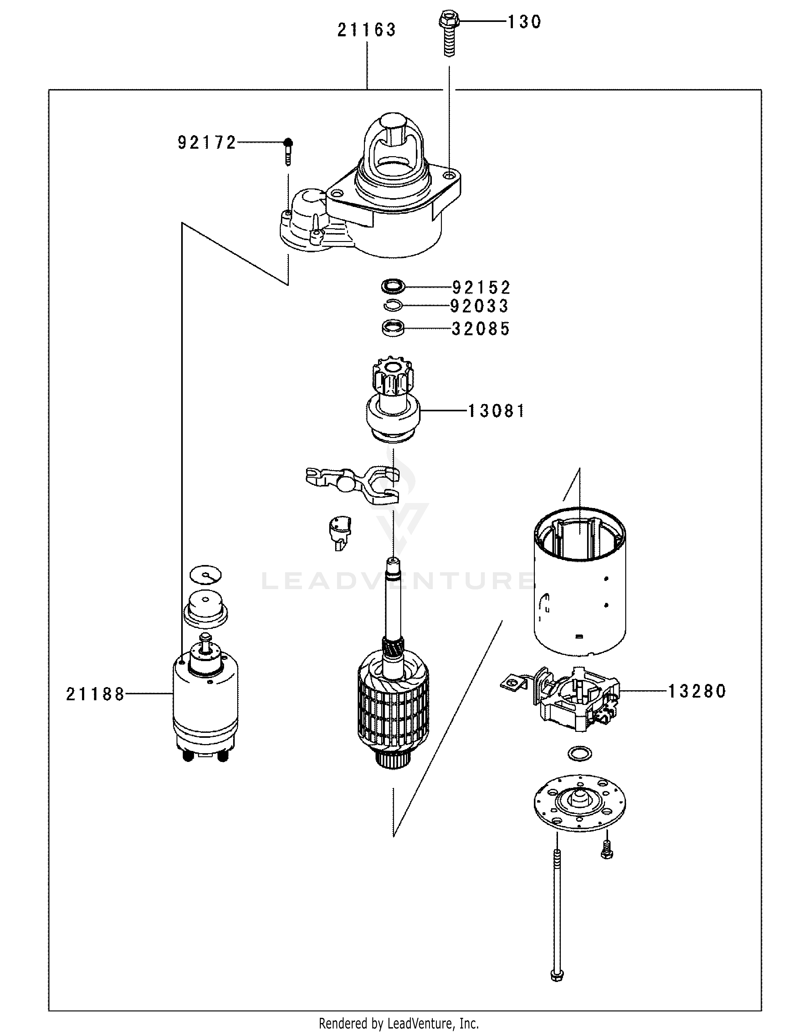 S6031-KW (53AI8DU6330) (Tank S) 31HP Kawasaki
