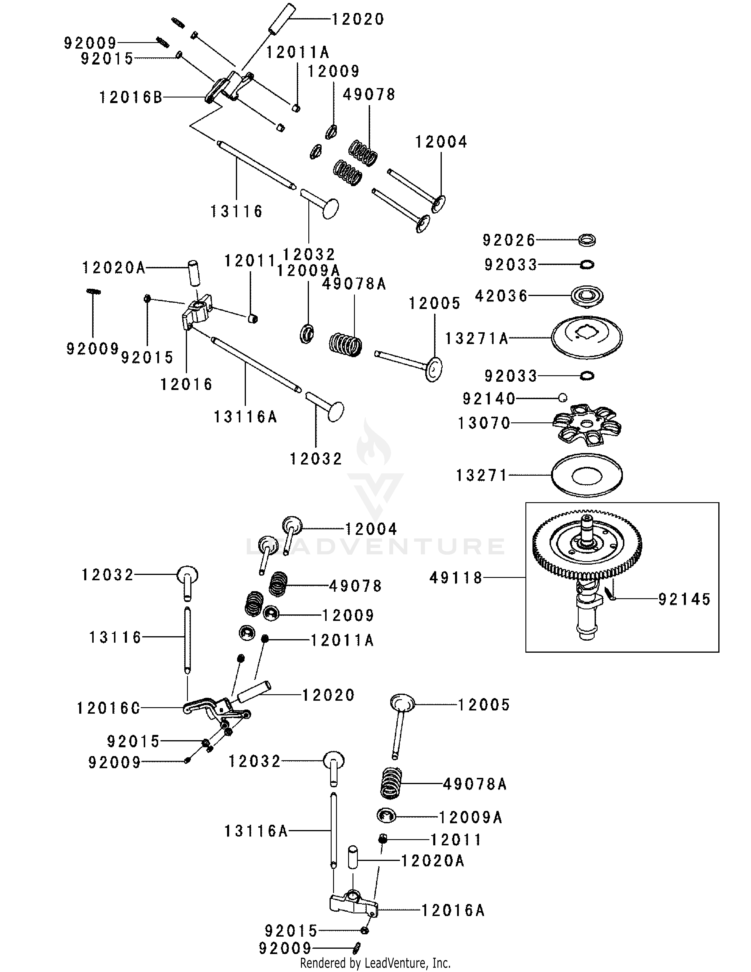 S6031-KW (53AI8DU6330) (Tank S) 31HP Kawasaki