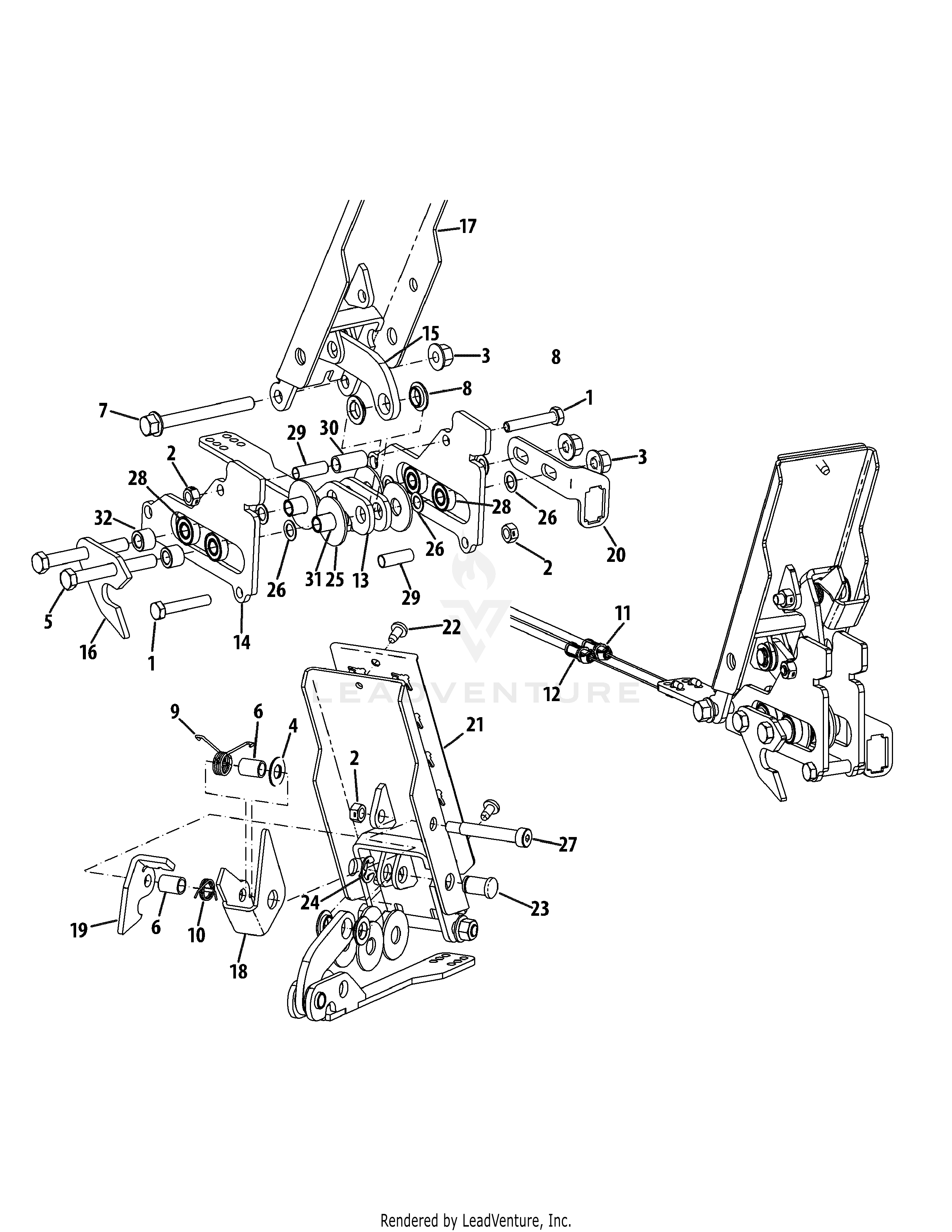 S7232-D (53AY8DU8330) (Tank S) 31.2HP Yanmar Diesel