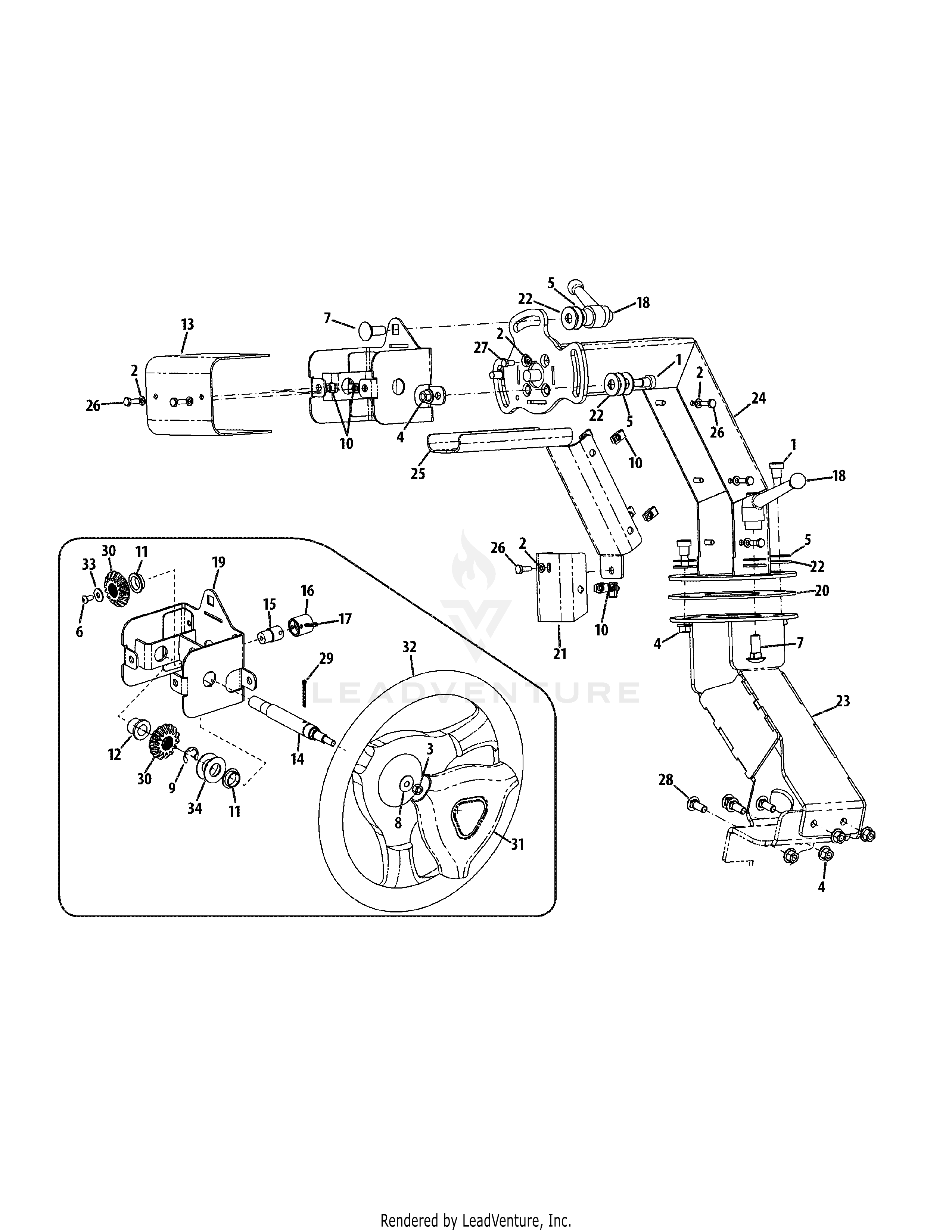 S7232-D (53AY8DU8330) (Tank S) 31.2HP Yanmar Diesel
