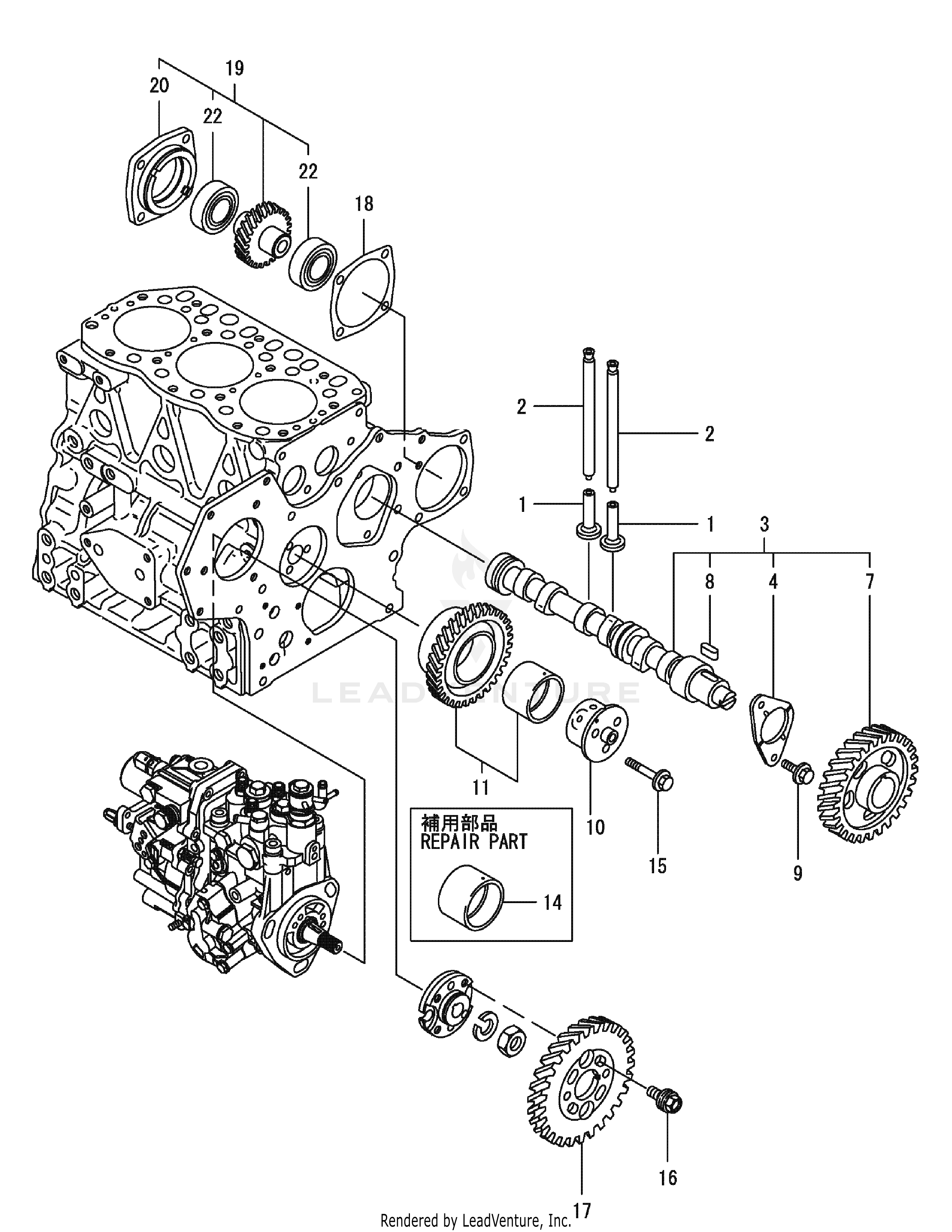 S7232-D (53AY8DU8330) (Tank S) 31.2HP Yanmar Diesel