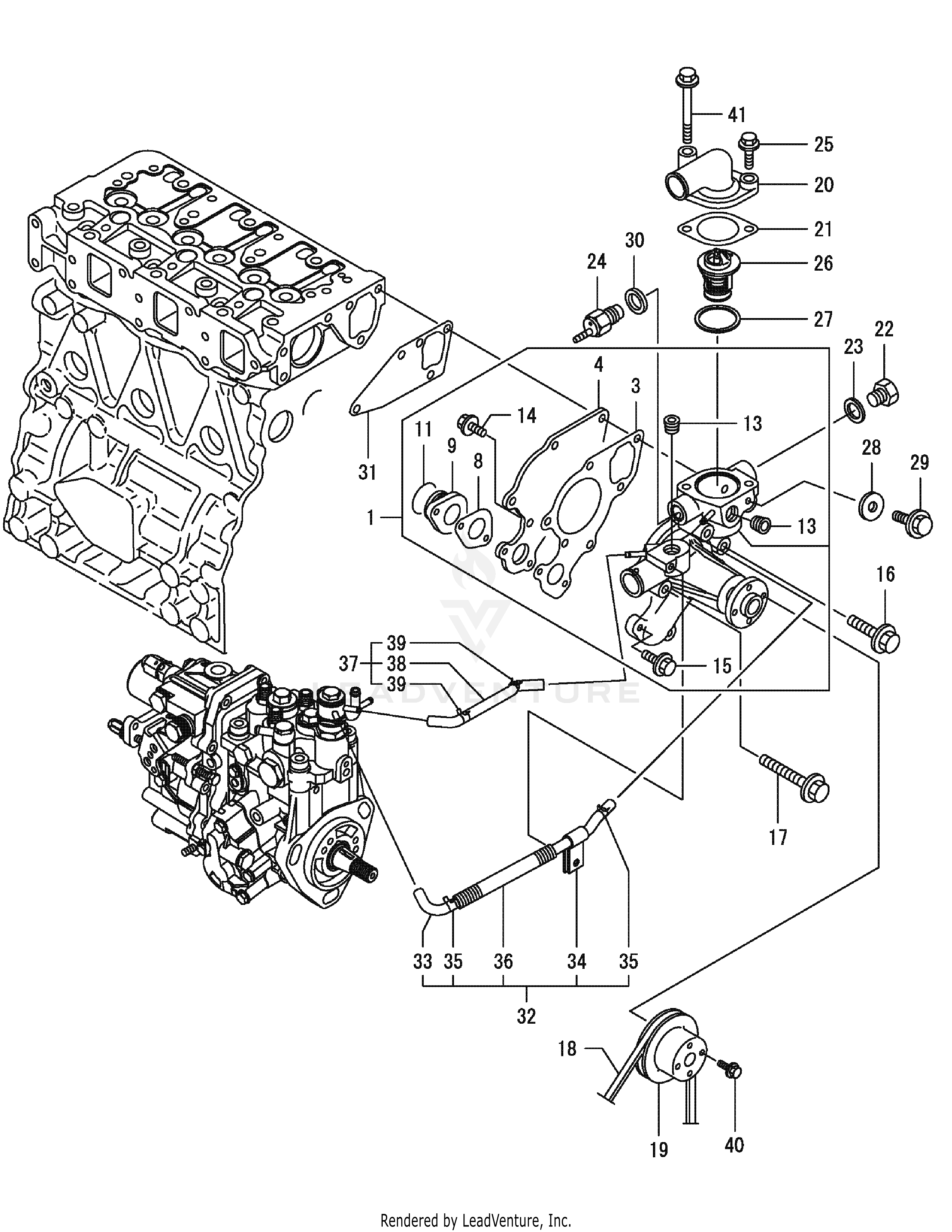S7232-D (53AY8DU8330) (Tank S) 31.2HP Yanmar Diesel