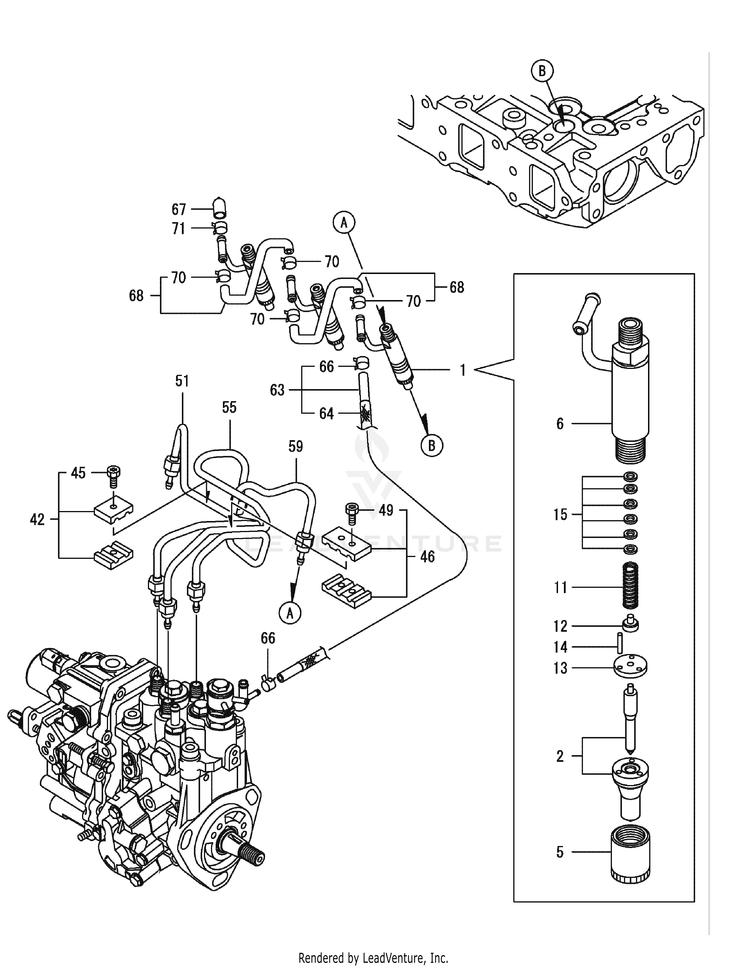 S7232-D (53AY8DU8330) (Tank S) 31.2HP Yanmar Diesel