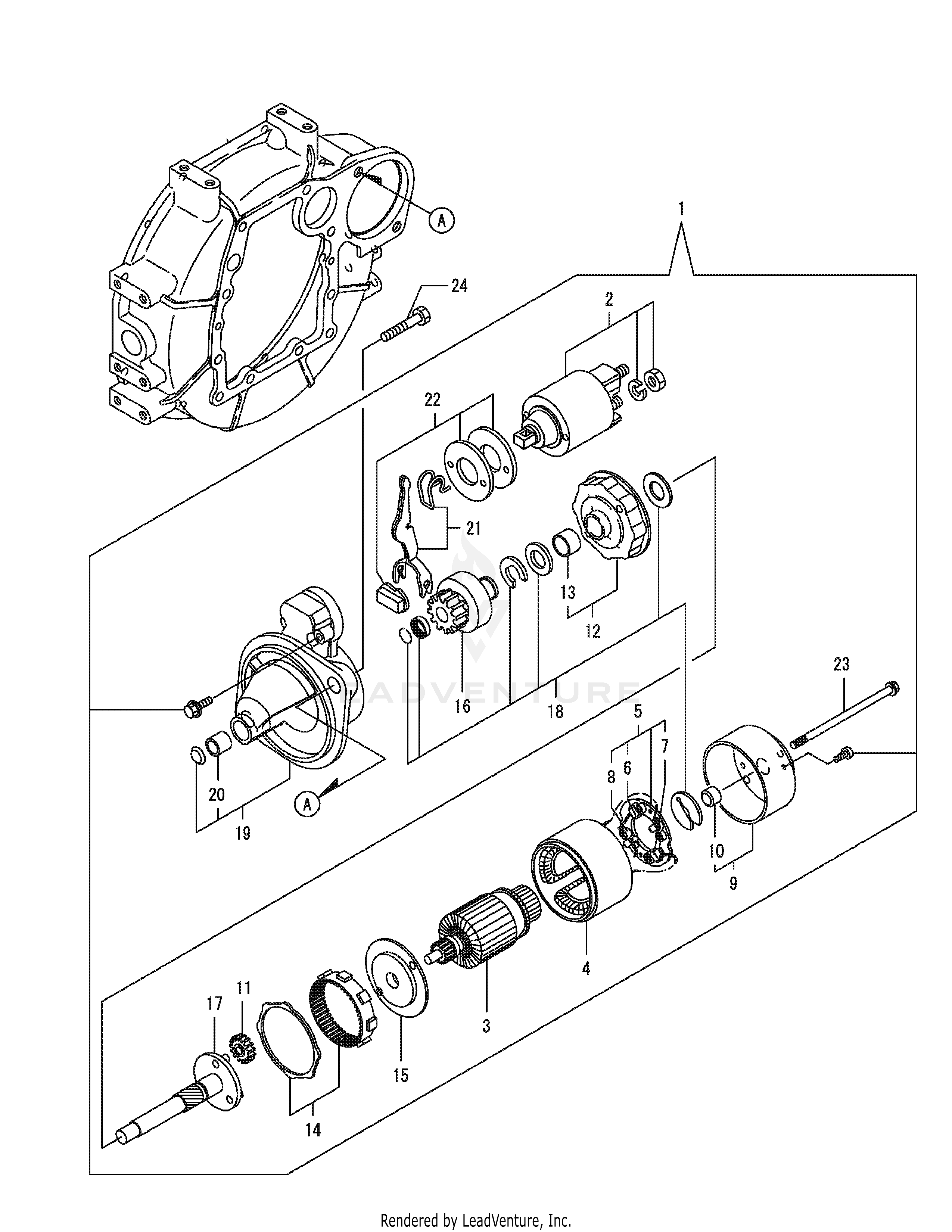 S7232-D (53AY8DU8330) (Tank S) 31.2HP Yanmar Diesel