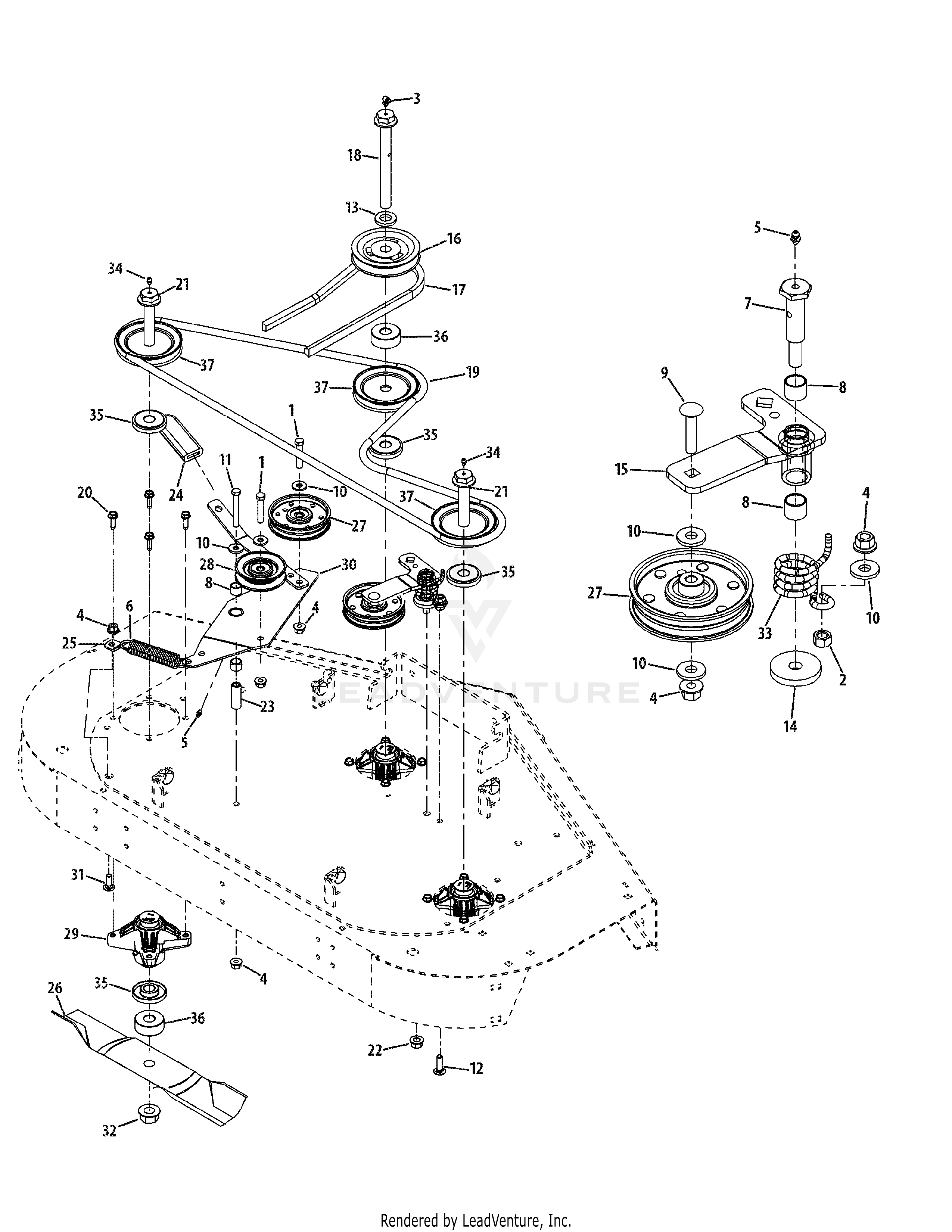 Z-Force Pro 48-KH (53BH3AGN330) 22HP Kohler