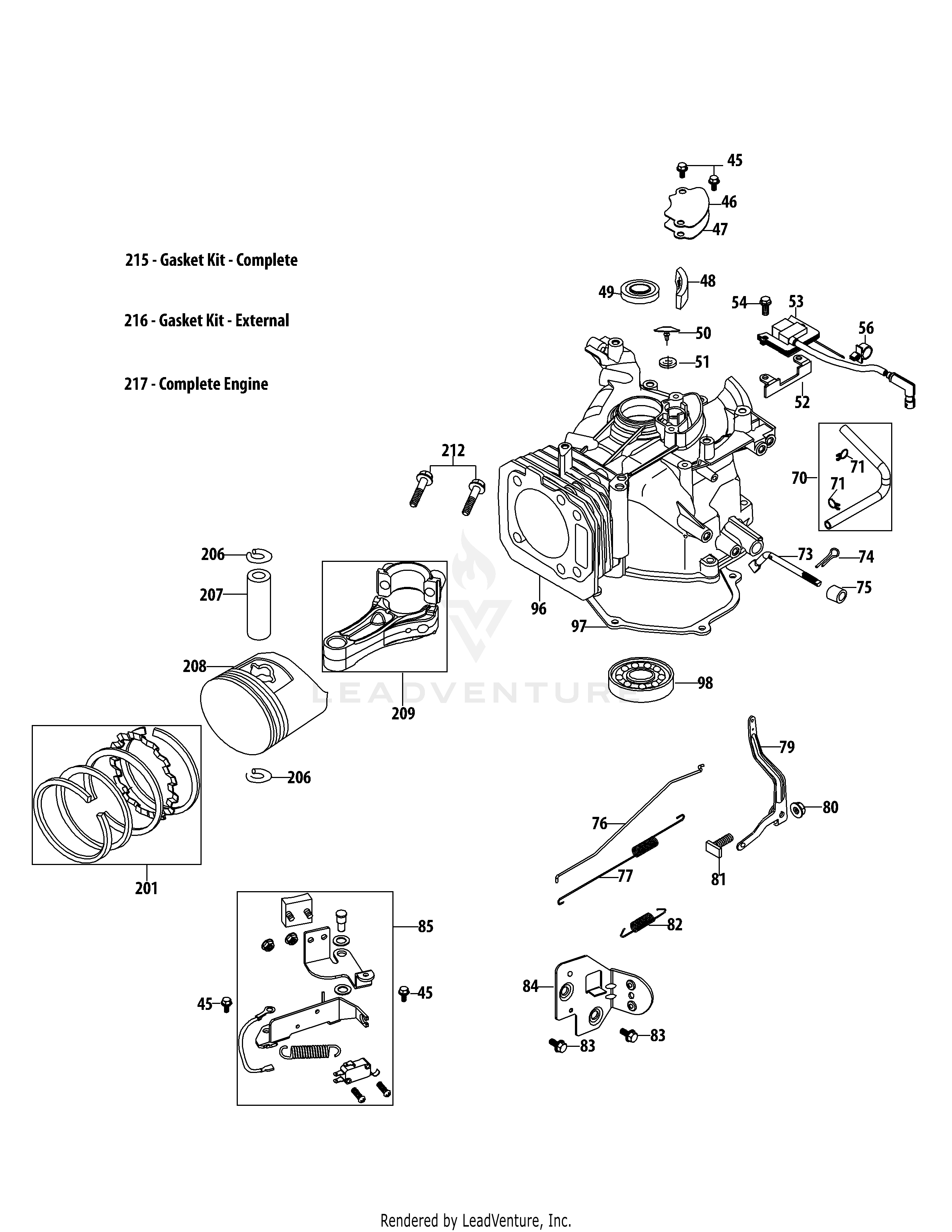 2P70MU Engine