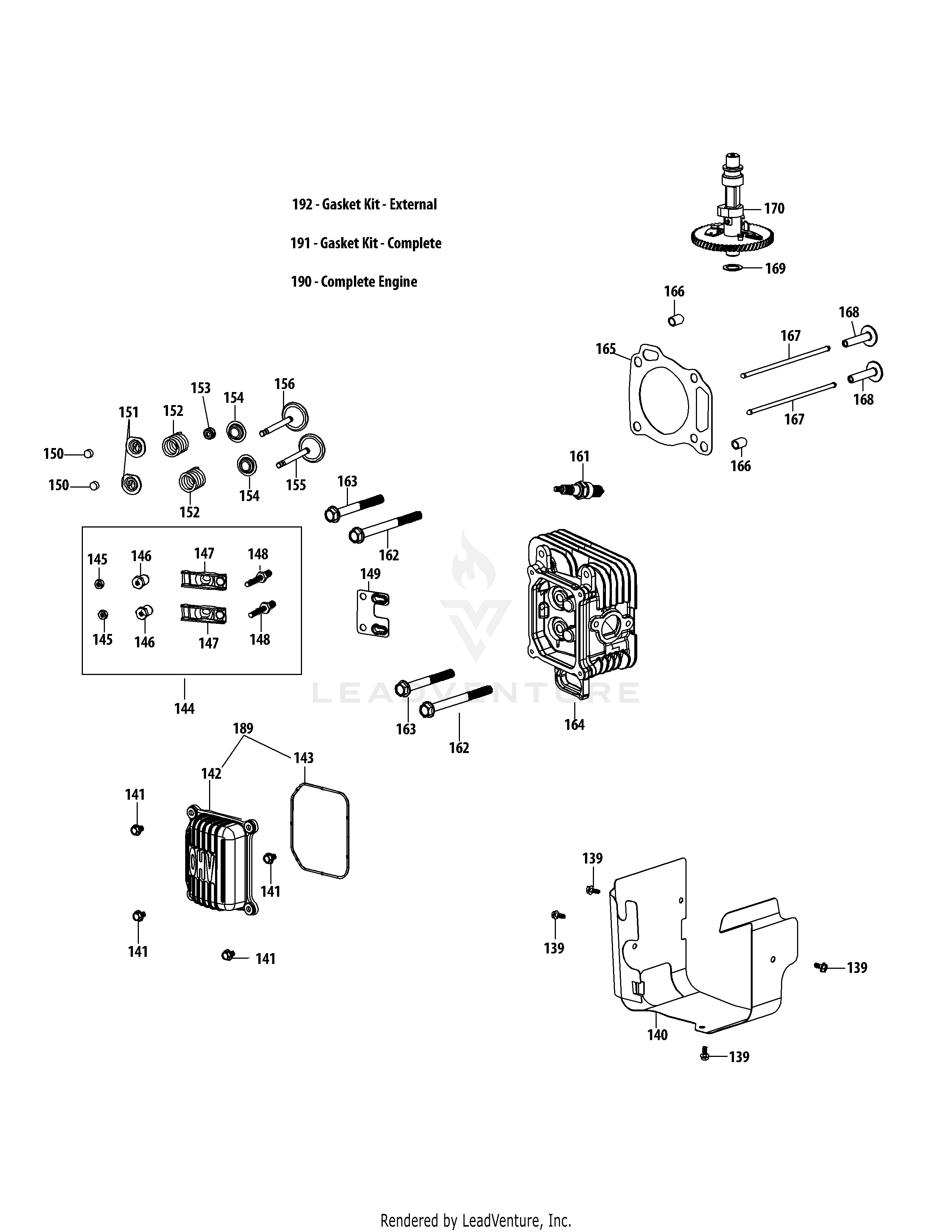 4P90JUD 420cc Engine