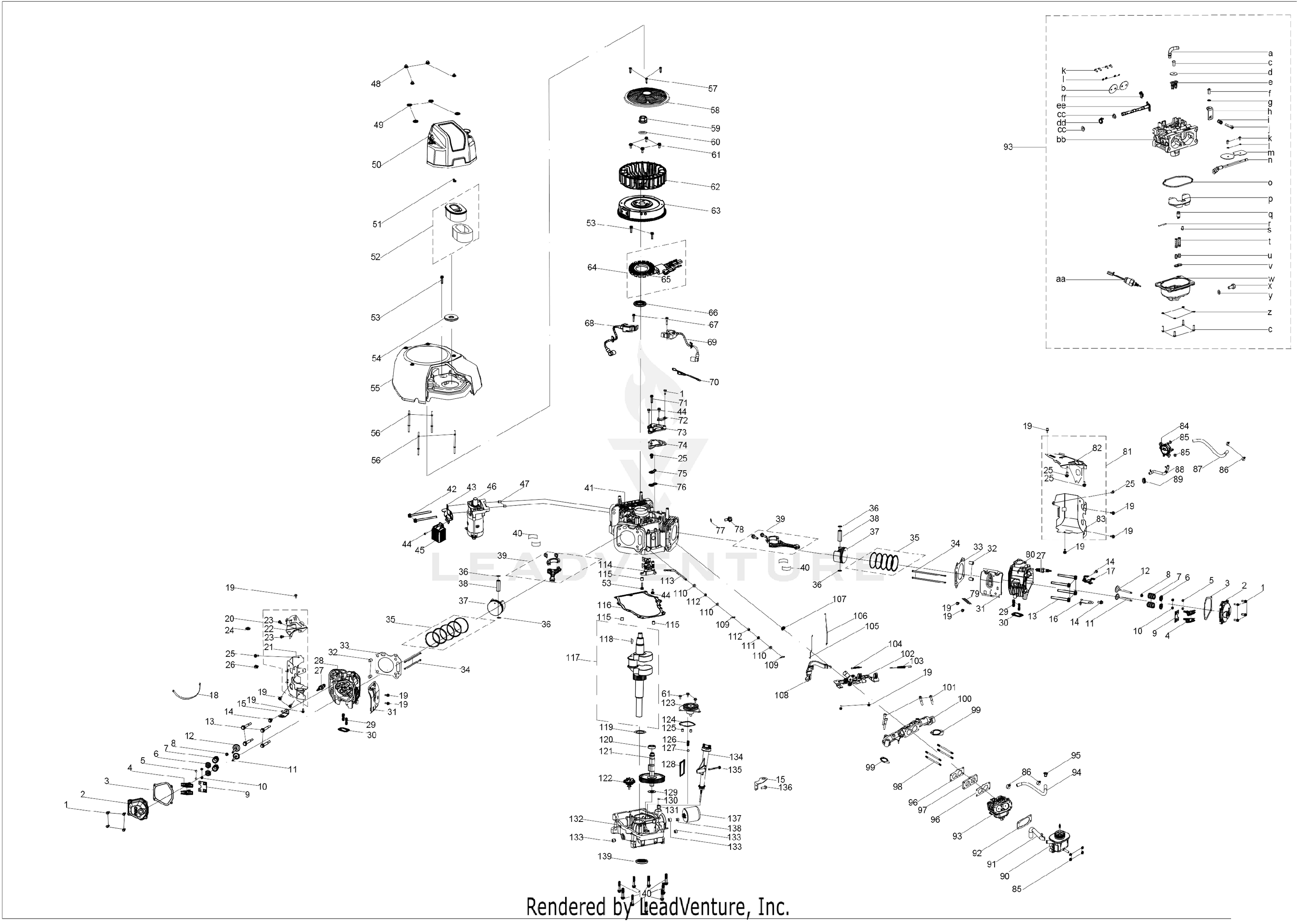 8Q78HWA 679cc Engine