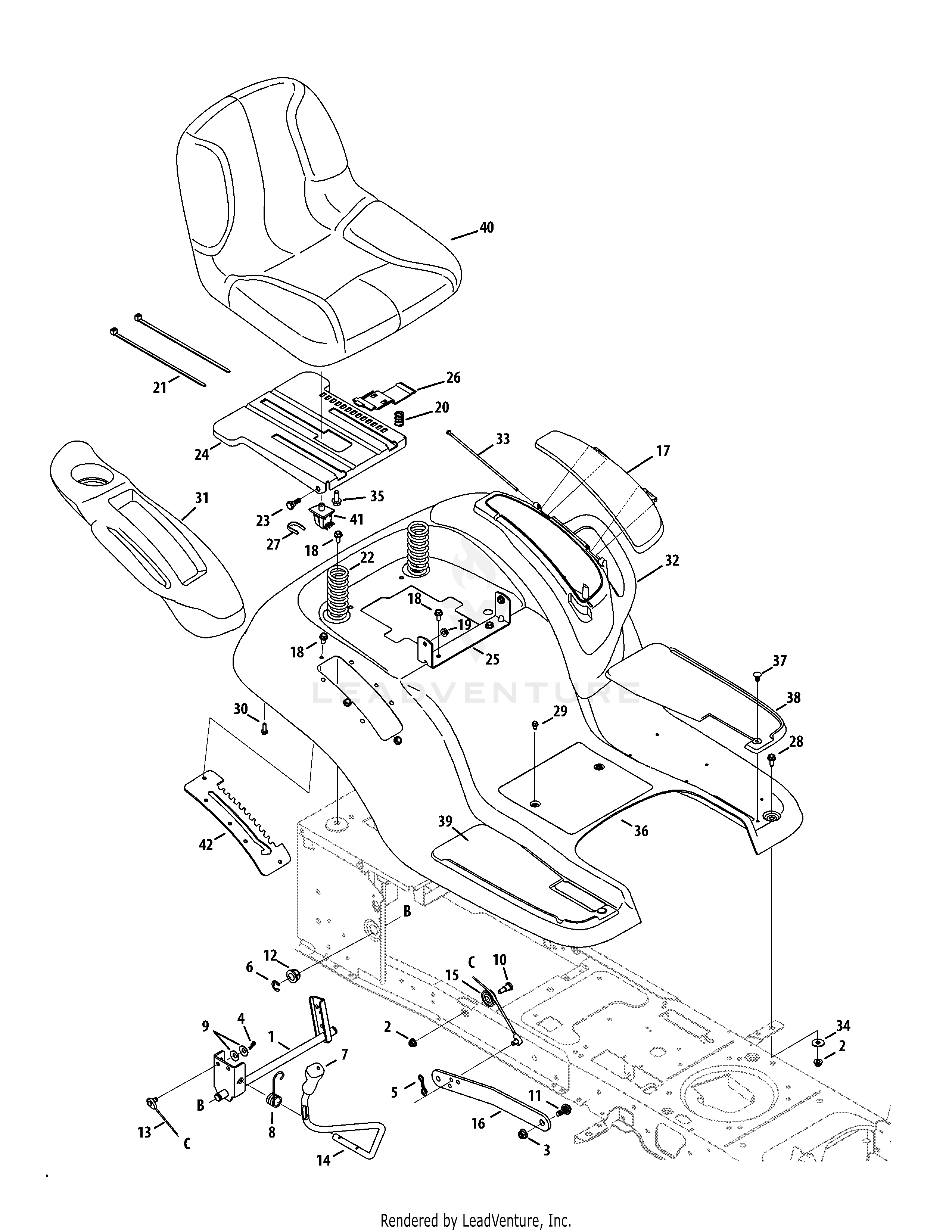 GTX1054 Tractor (14AZ94AK330) (2013)