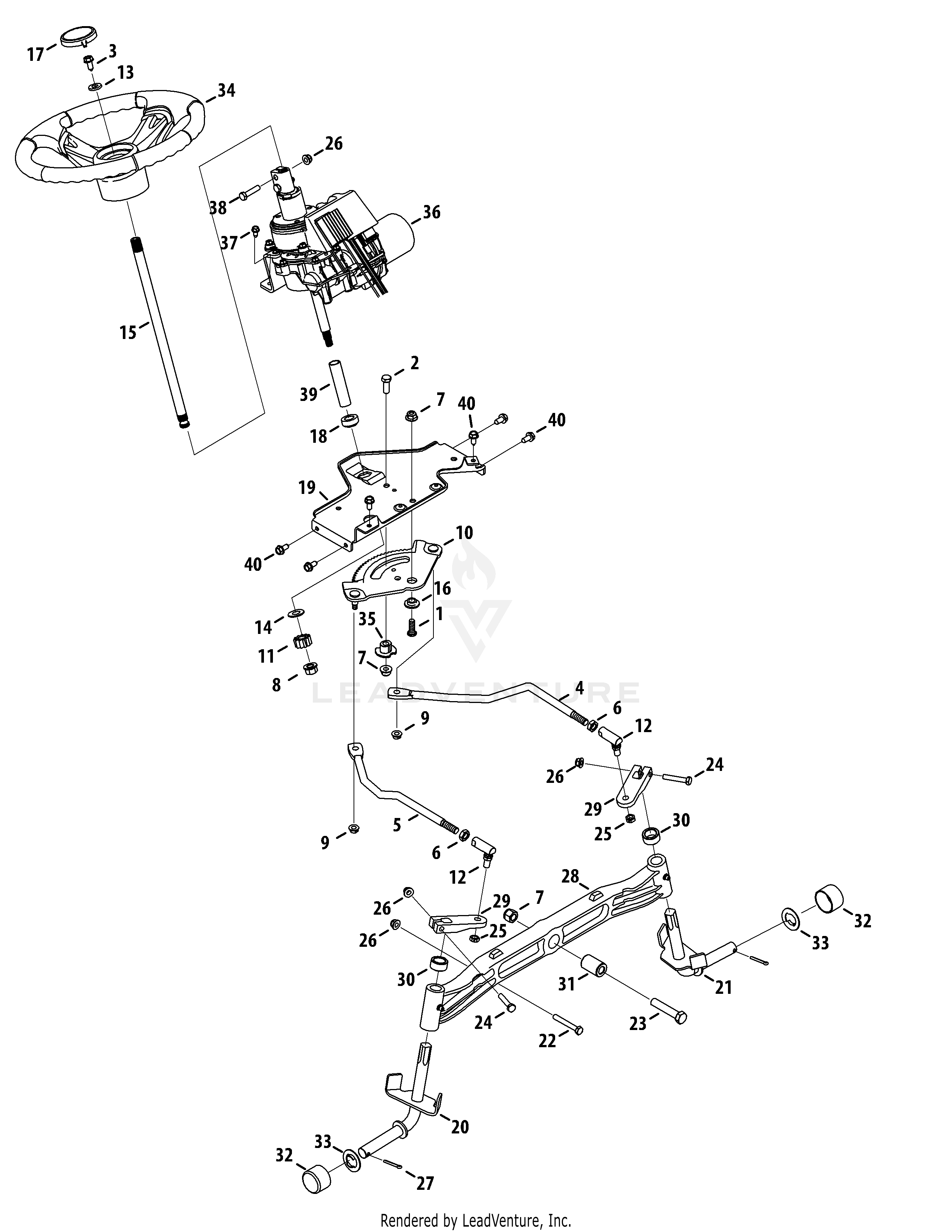 GTX1054 Tractor (14AZ94AK330) (2013)