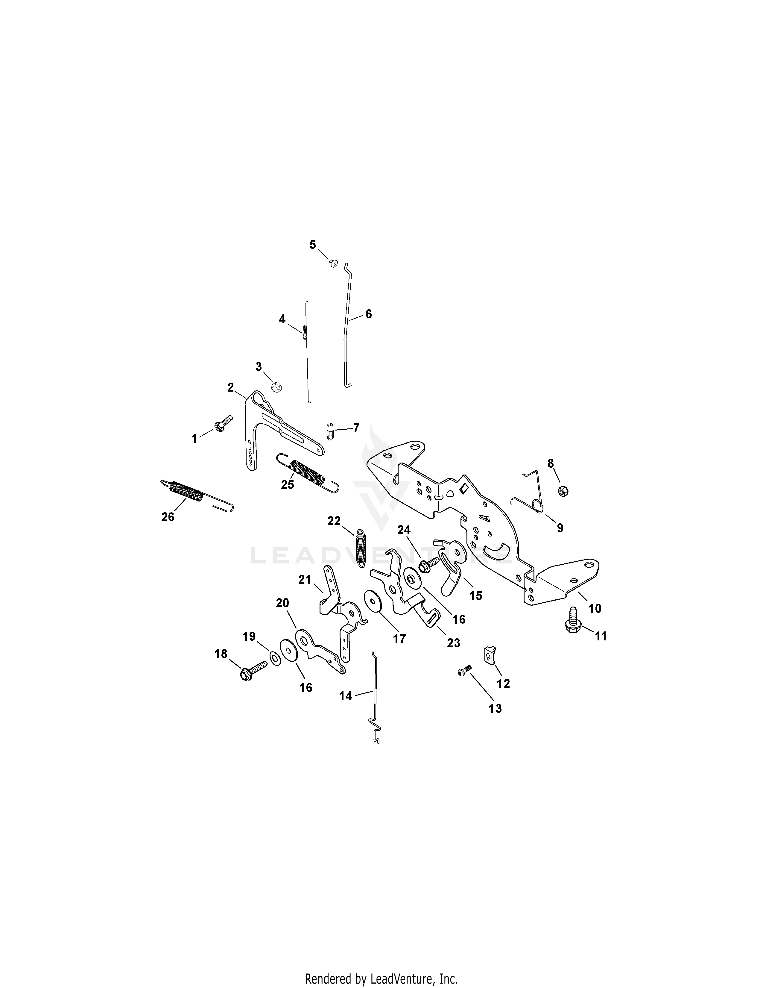 GTX1054 Tractor (14BZ94AK330) (2014) 