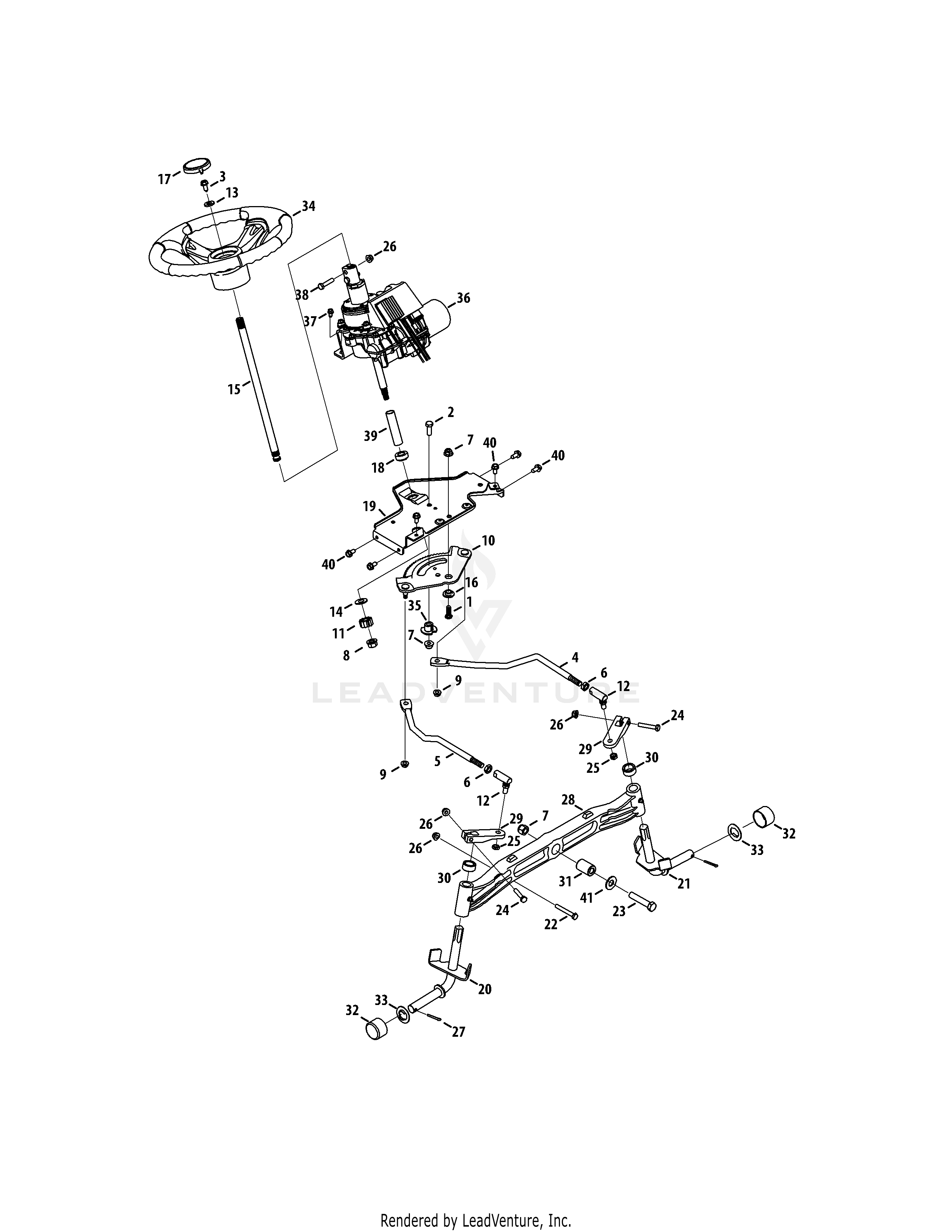 GTX1054 Tractor (14BZ94AK330) (2014) 