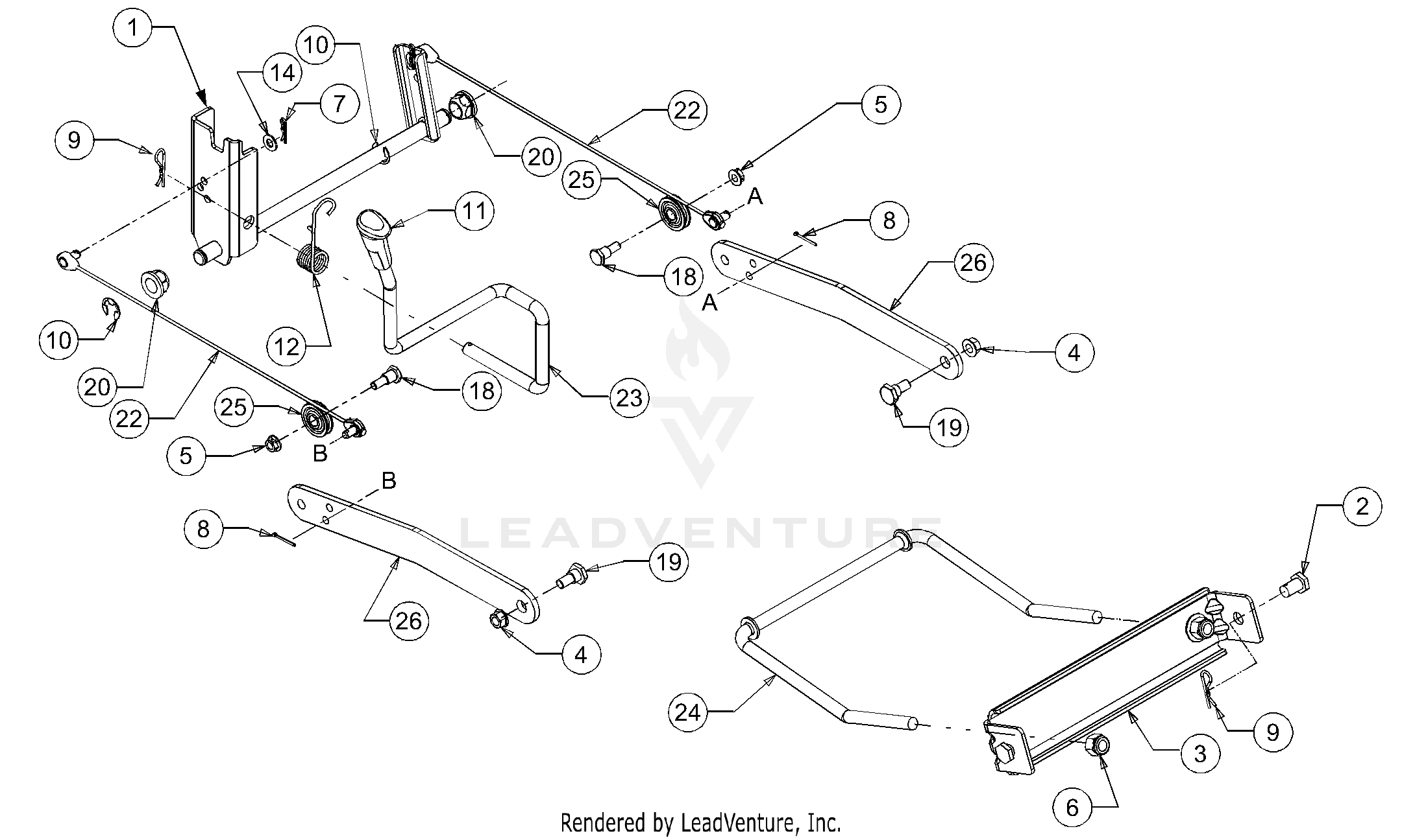 LT1022 Tractor (13AB11CH710)