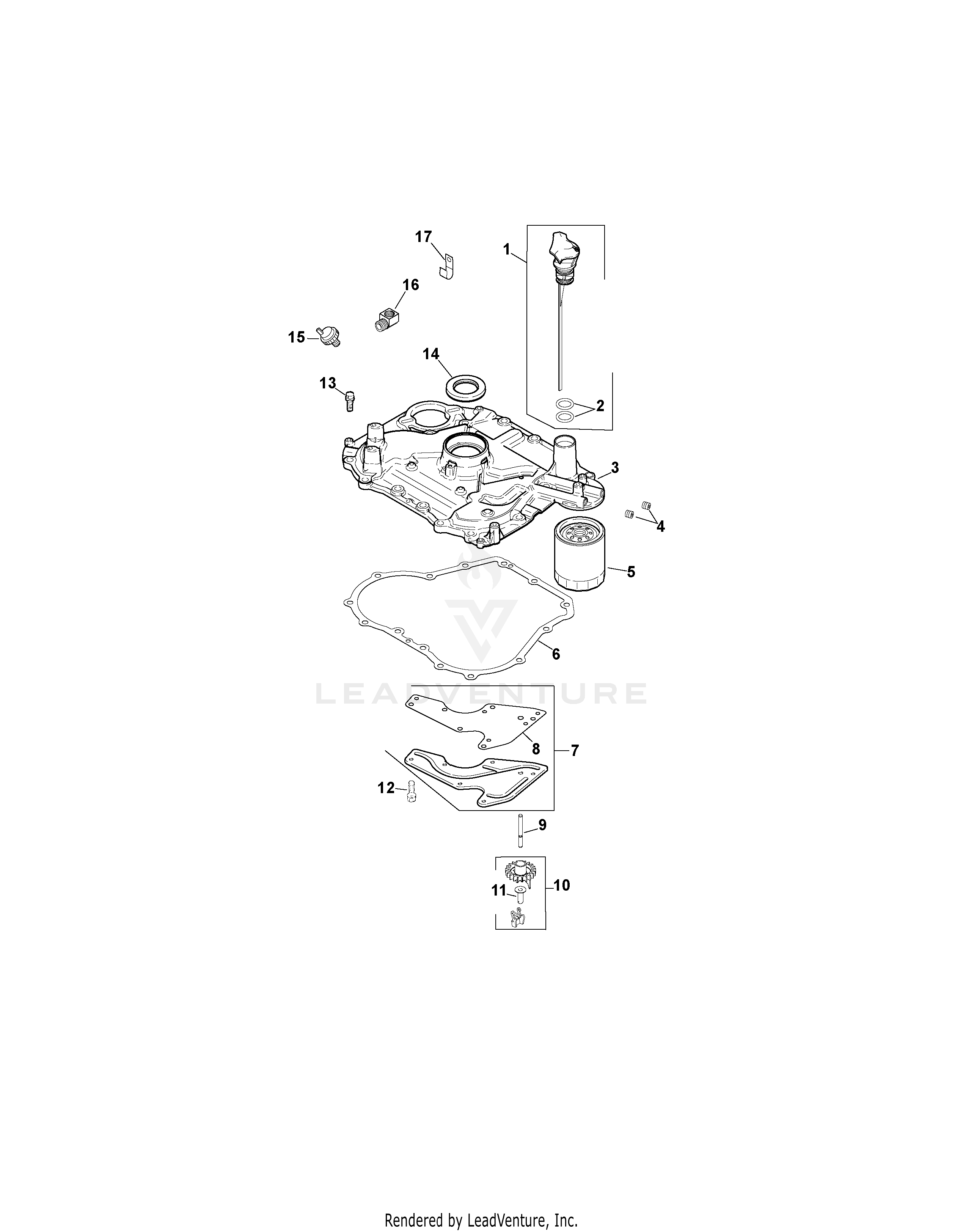 LT1042 Tractor (2007 & before) (13AX11CG630)