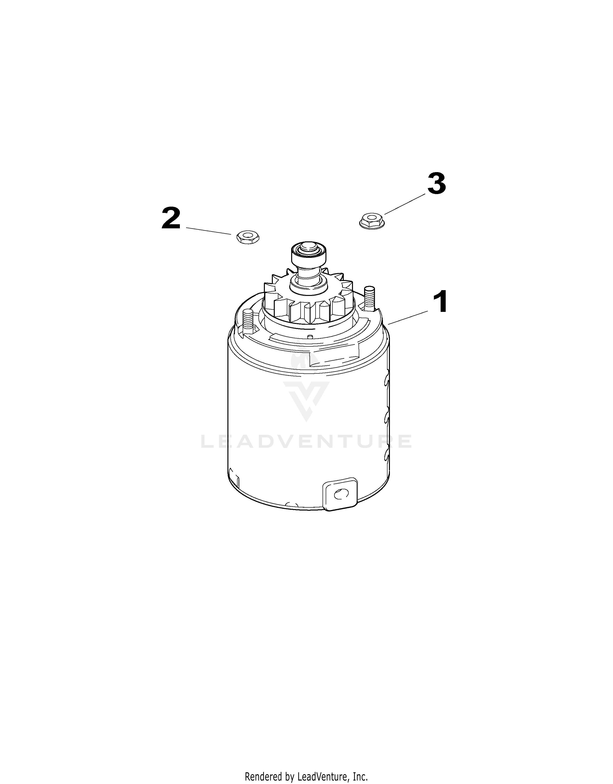 LT1042 Tractor (2007 & before) (13AX11CG630)