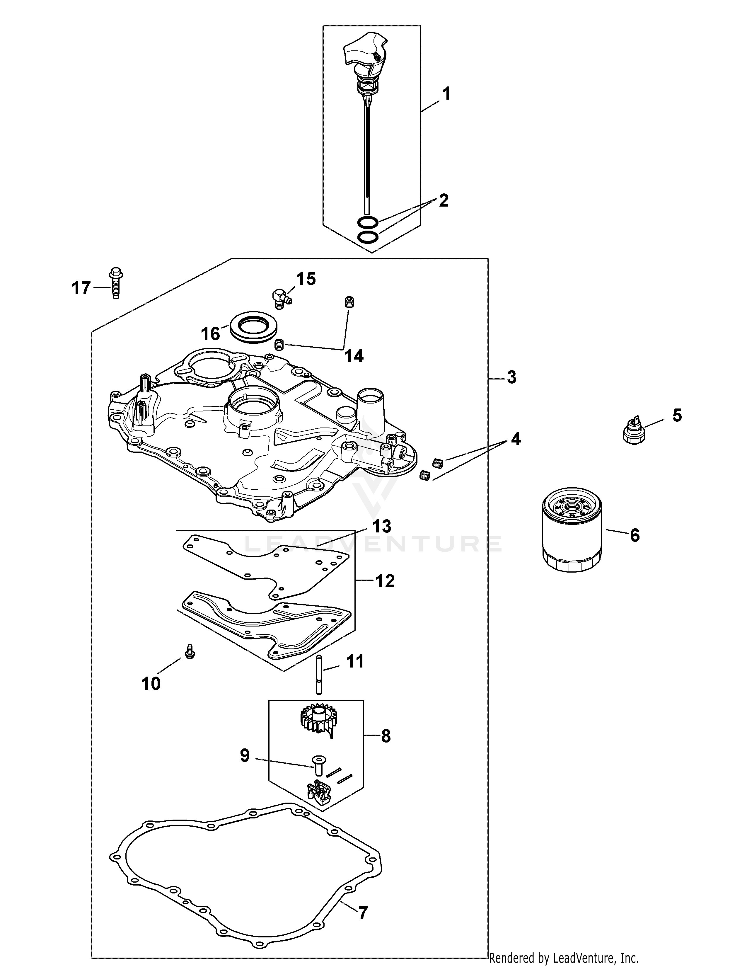 LT1042 Tractor (2007 & before) (13AX11CG630)