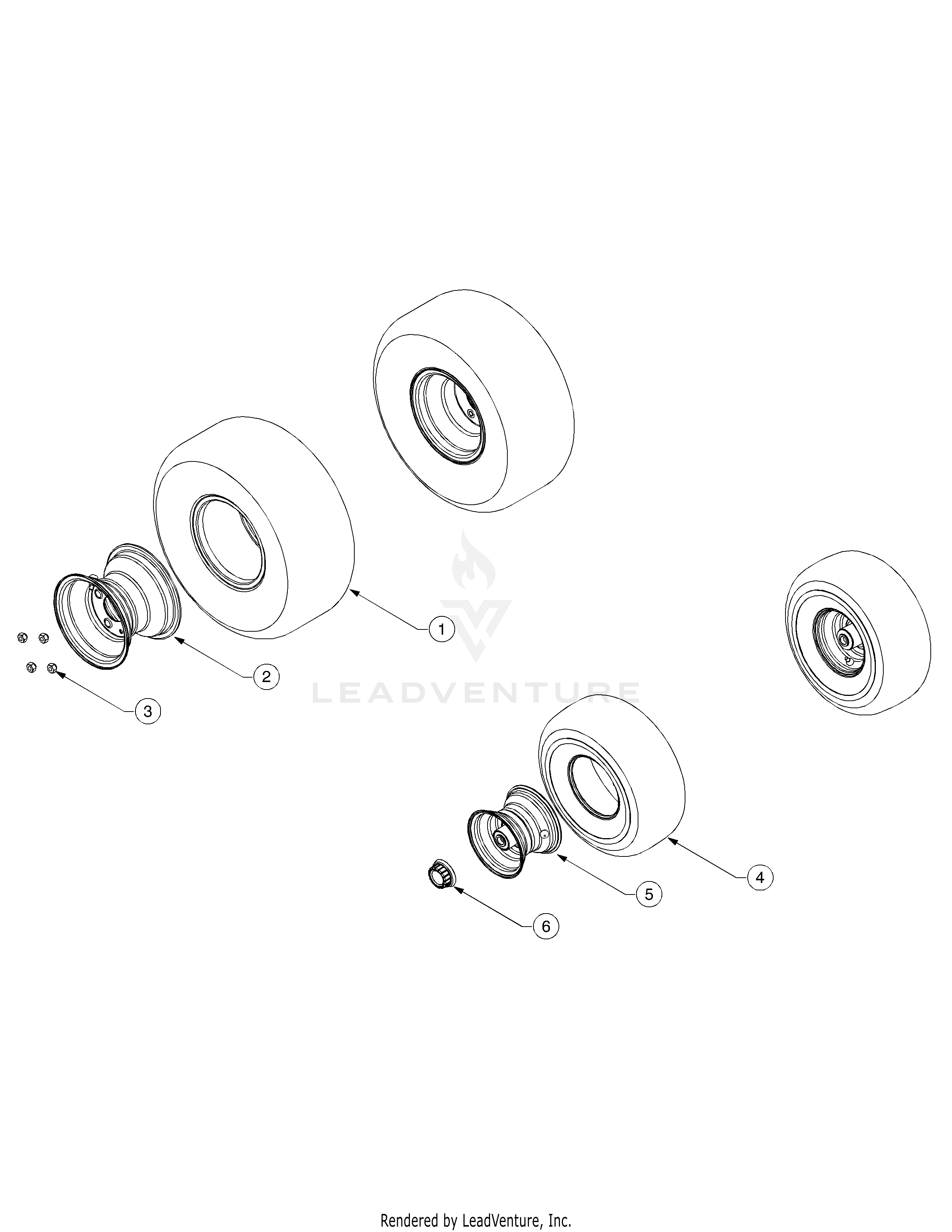 LT1042 Tractor (2007 & before) (13AX11CG630)