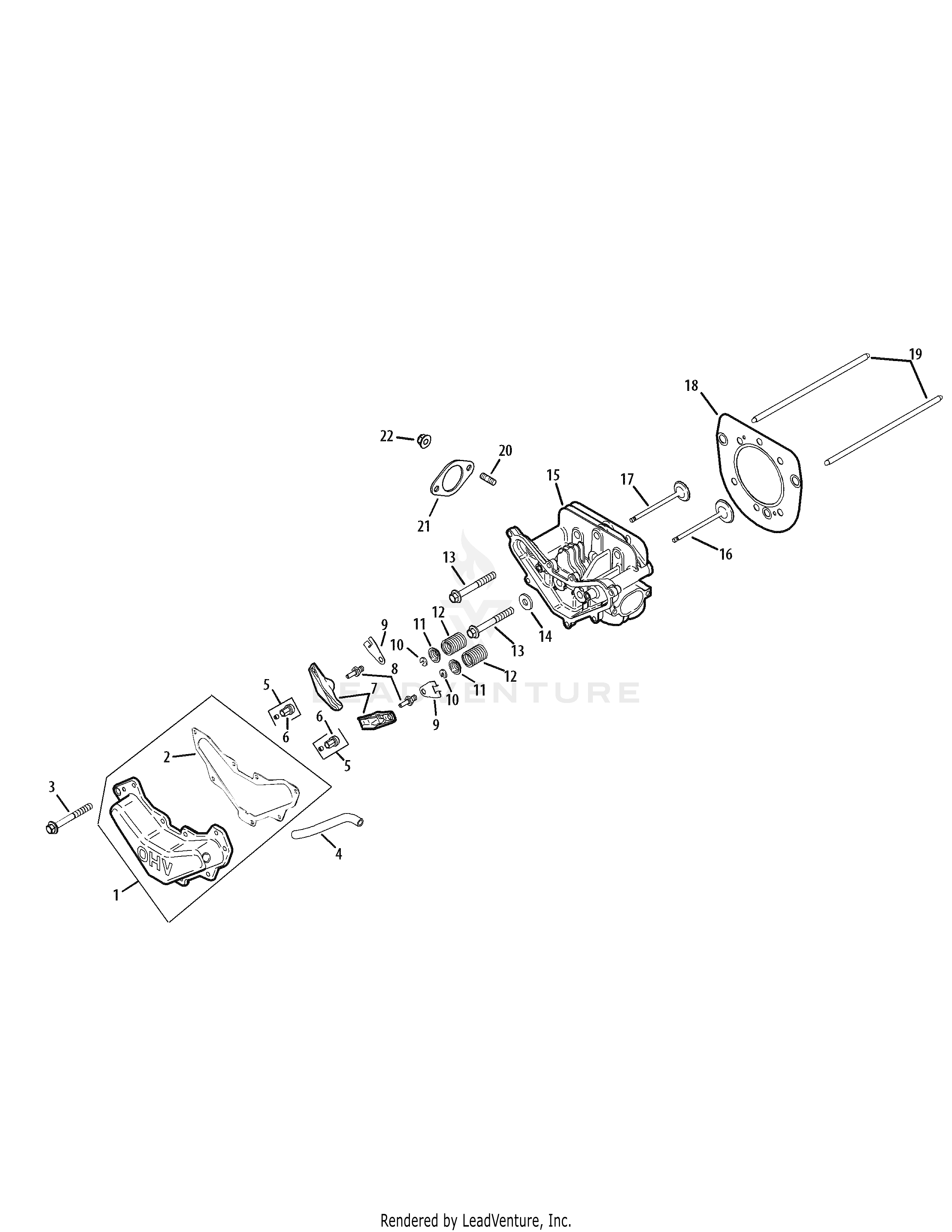LT1042 Tractor (2008 & after) (13AX11CG630)