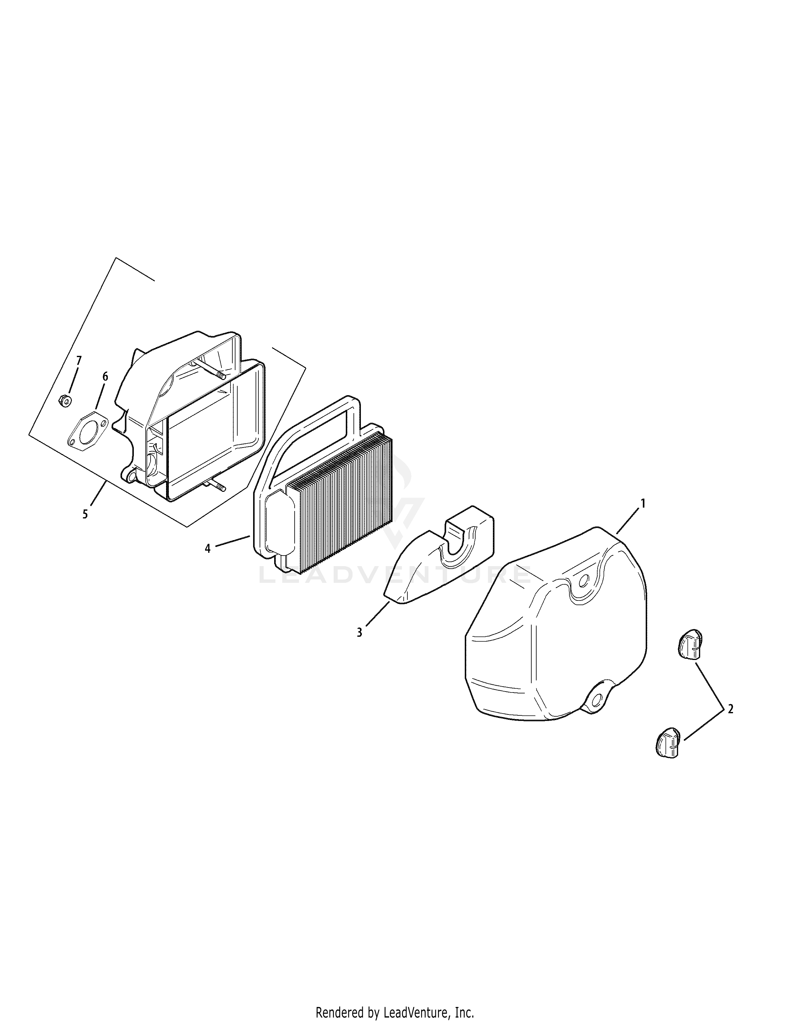 LT1042 Tractor (2008 & after) (13AX11CG630)