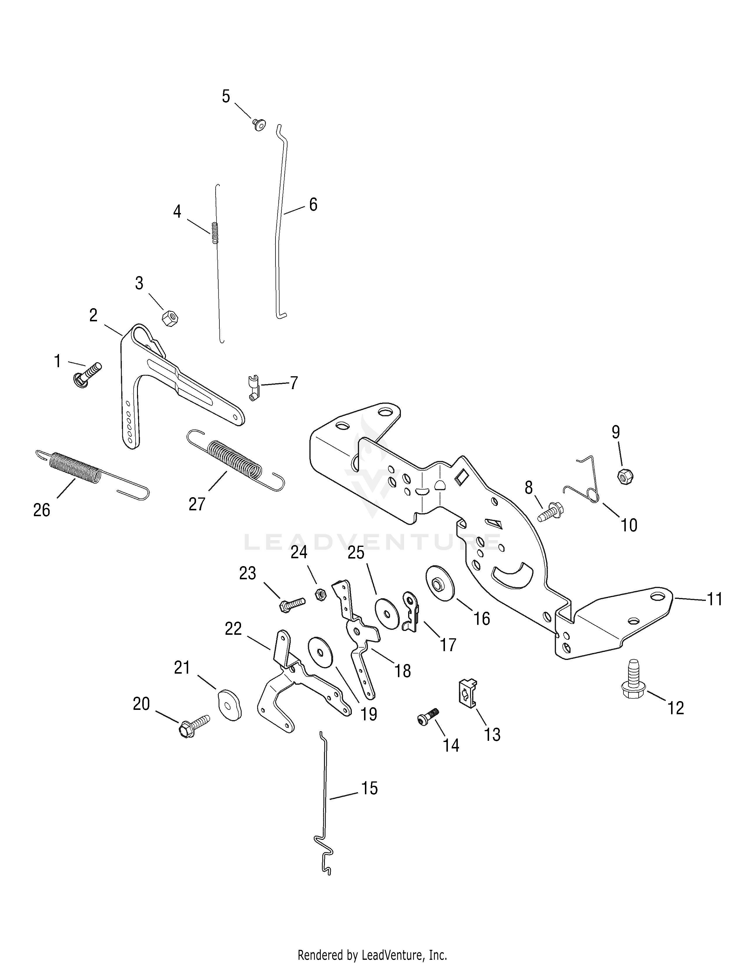 LT1046 Tractor (2007 & before) (13AP11CH710 or 13AP11CH709)