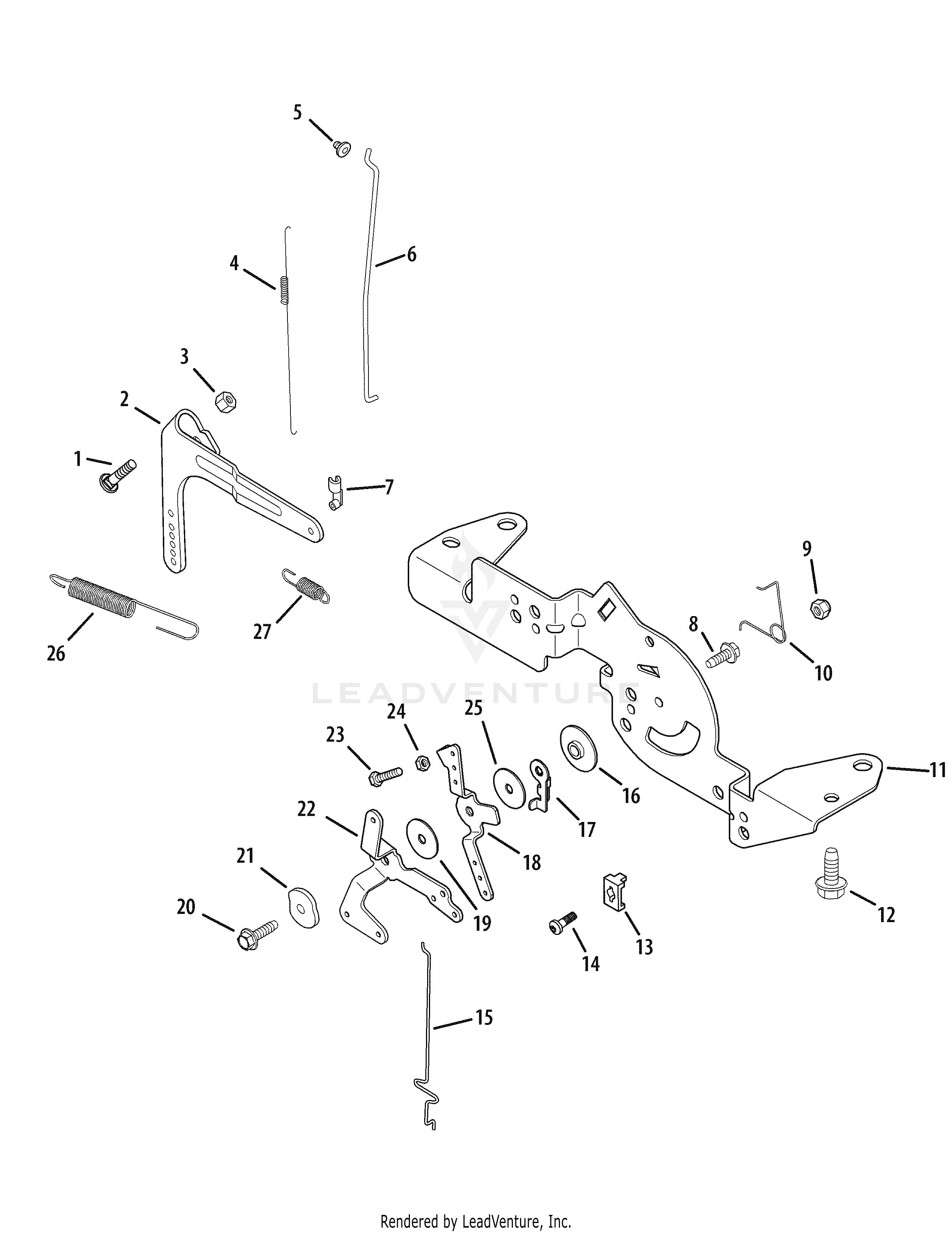 LT1046 Tractor (2008 & after) (13AP11CH010)