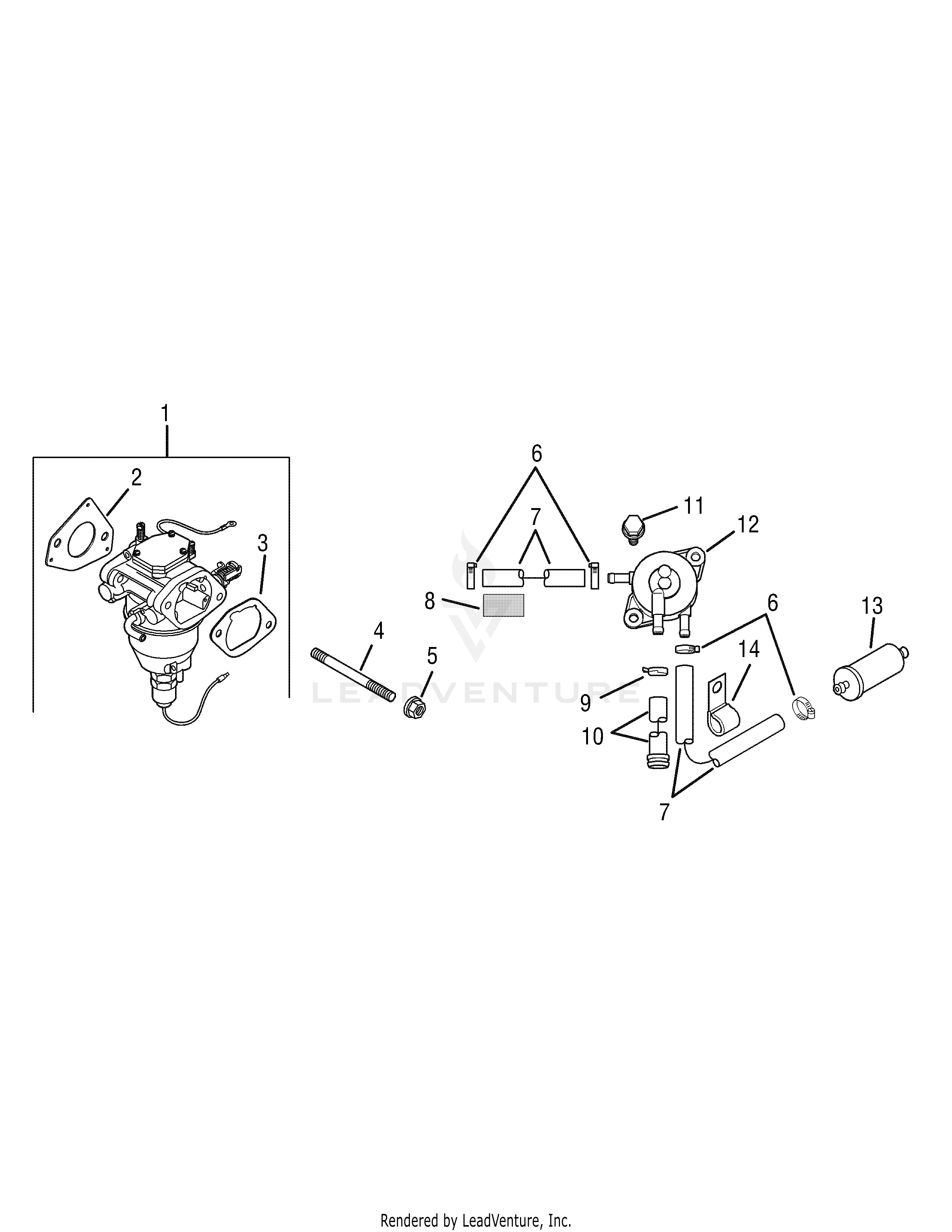 LT1046 Tractor (2008 & after) (13AP11CH010)