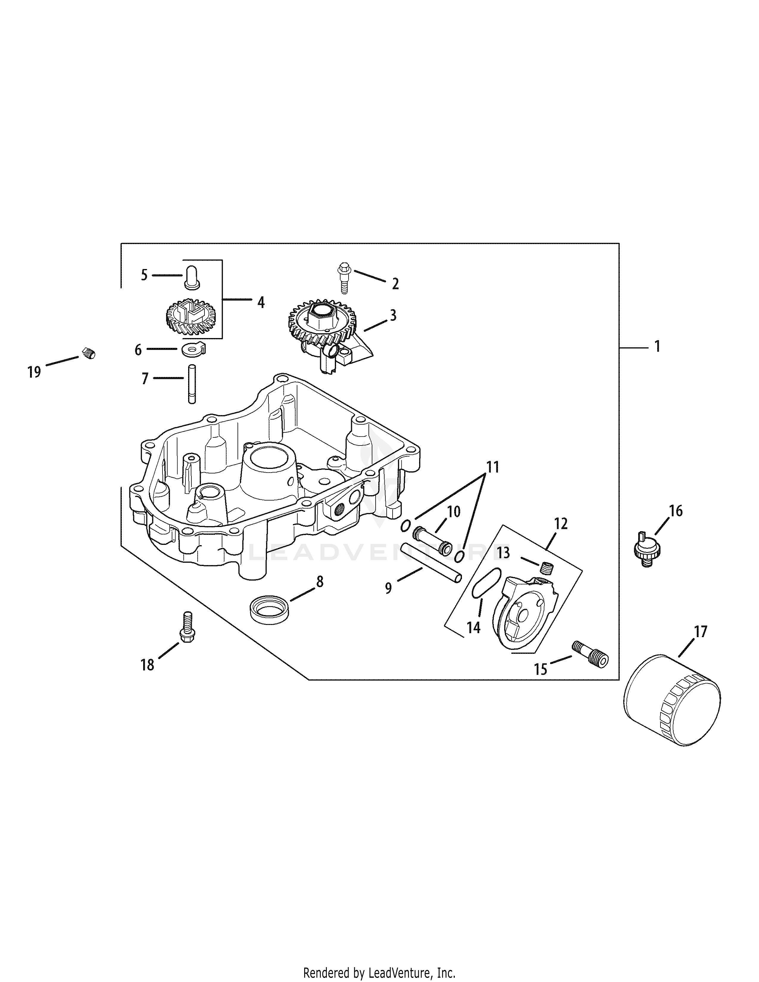 LT1046 Tractor (2008 & after) (13AP11CH010)