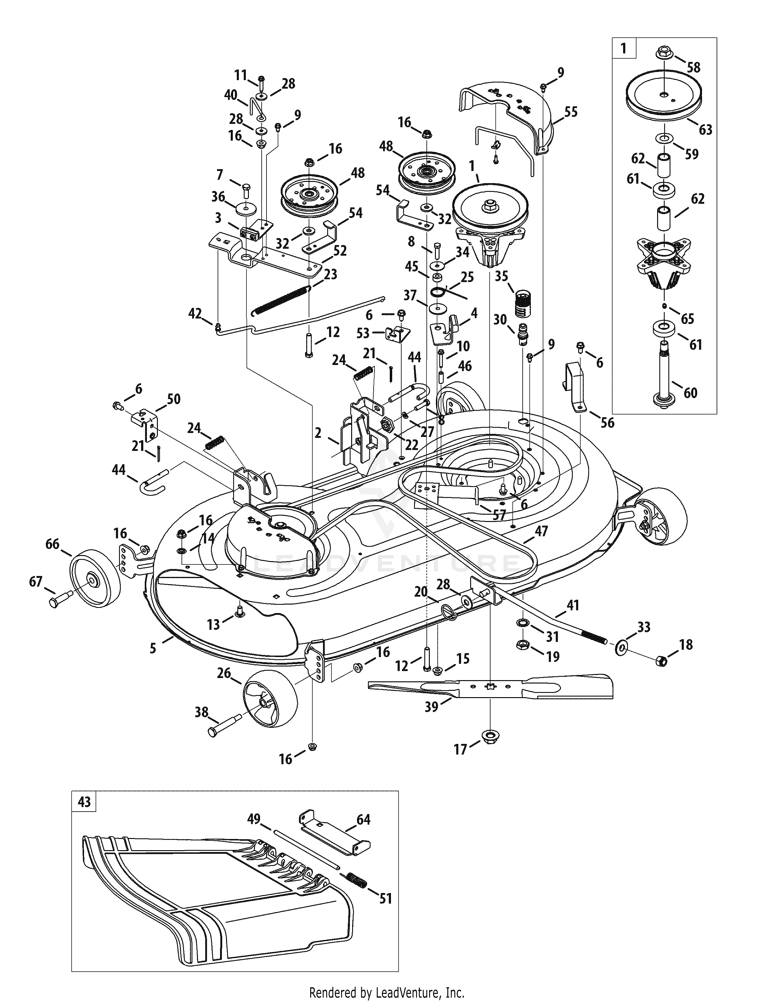 LTX1042 Tractor (13AX91AS330) (2010)