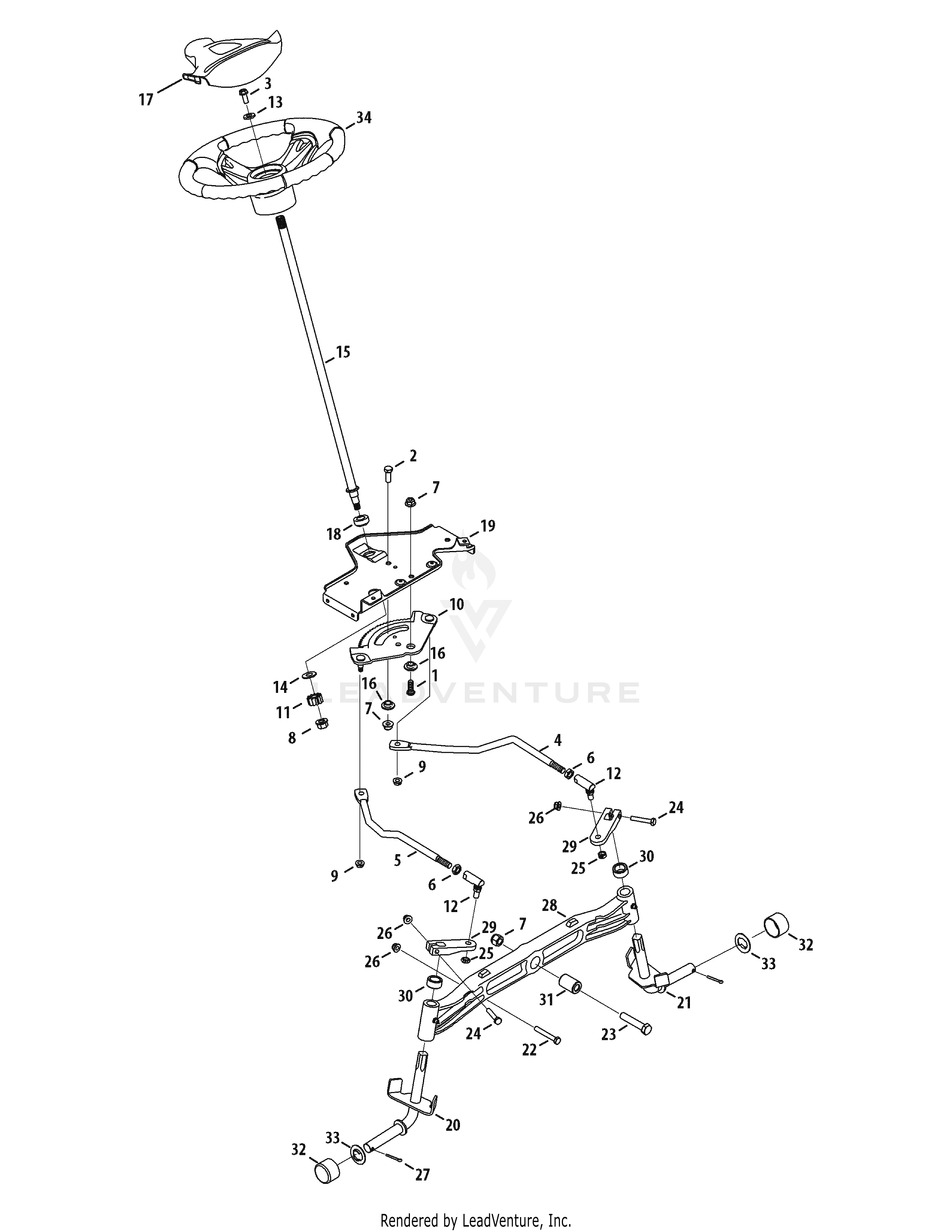 LTX1042 Tractor (13AX91AS330) (2010)