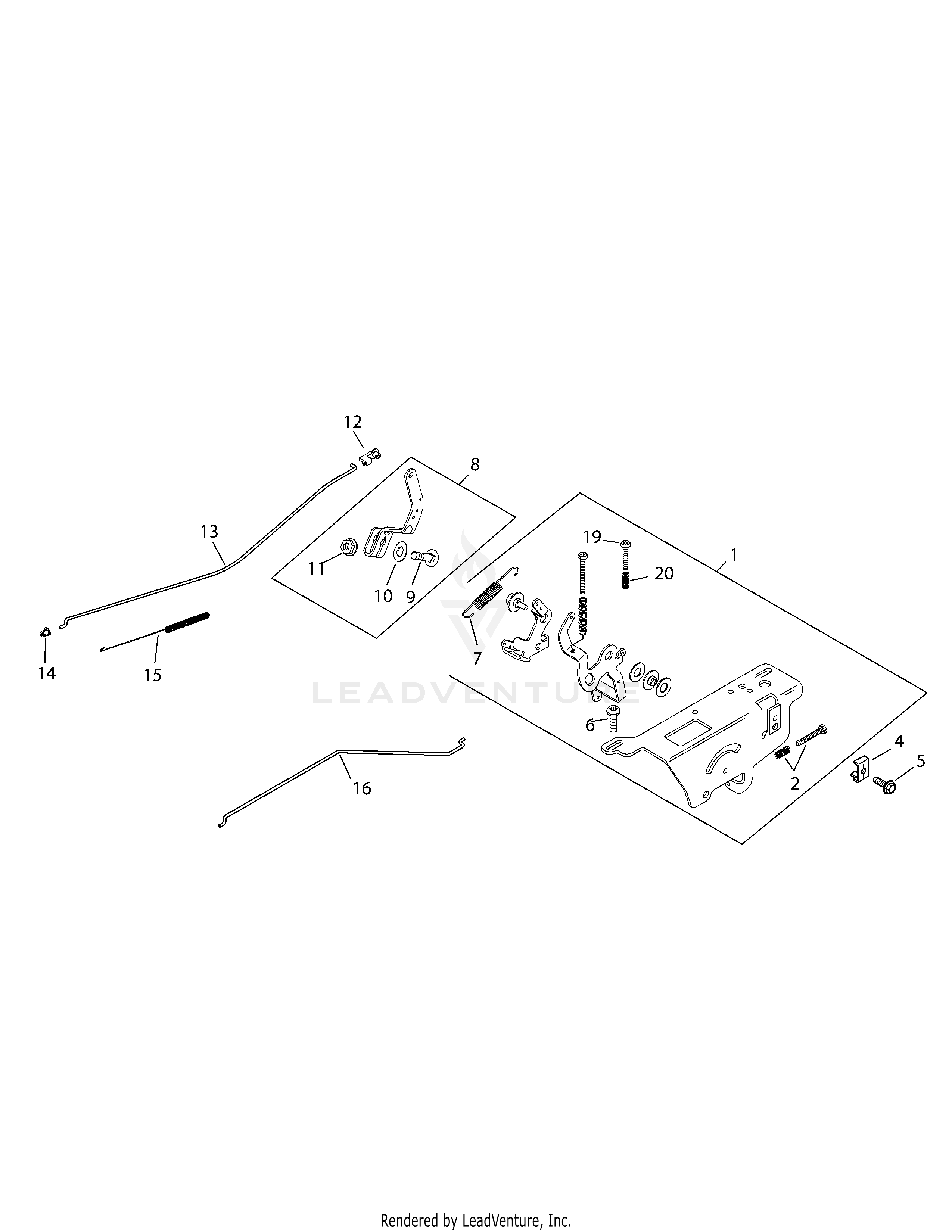 LTX1042 Tractor (13AX91AS330) (2010)