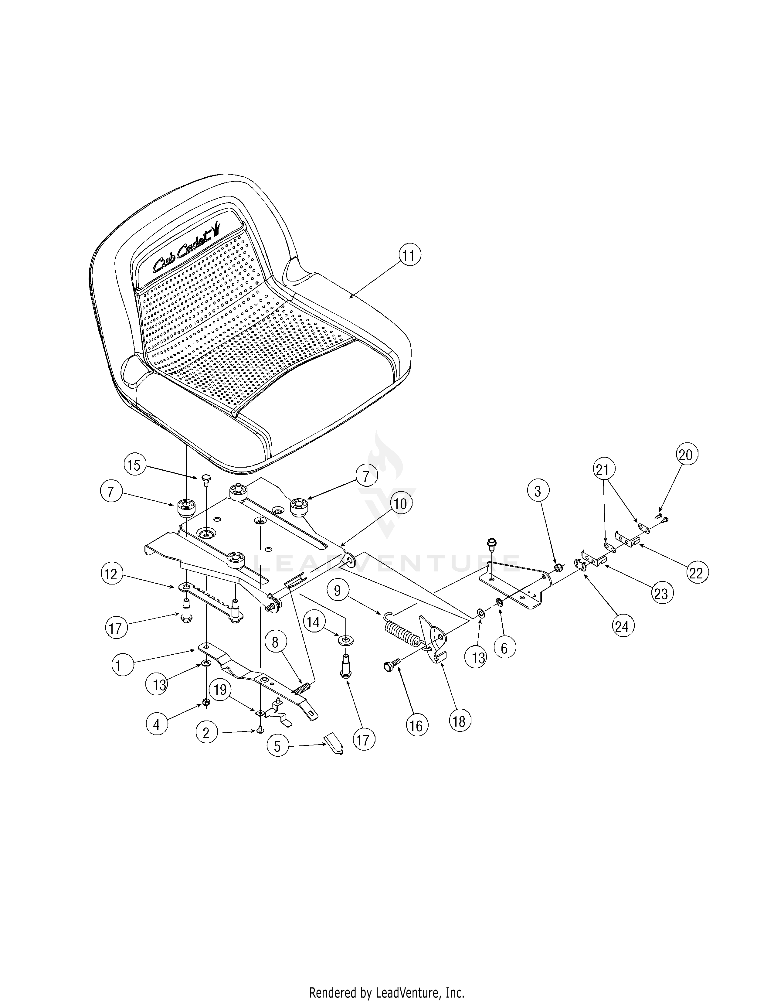SLT1554 Tractor Command Engine (13AK11CK710) (13AK11CK630)