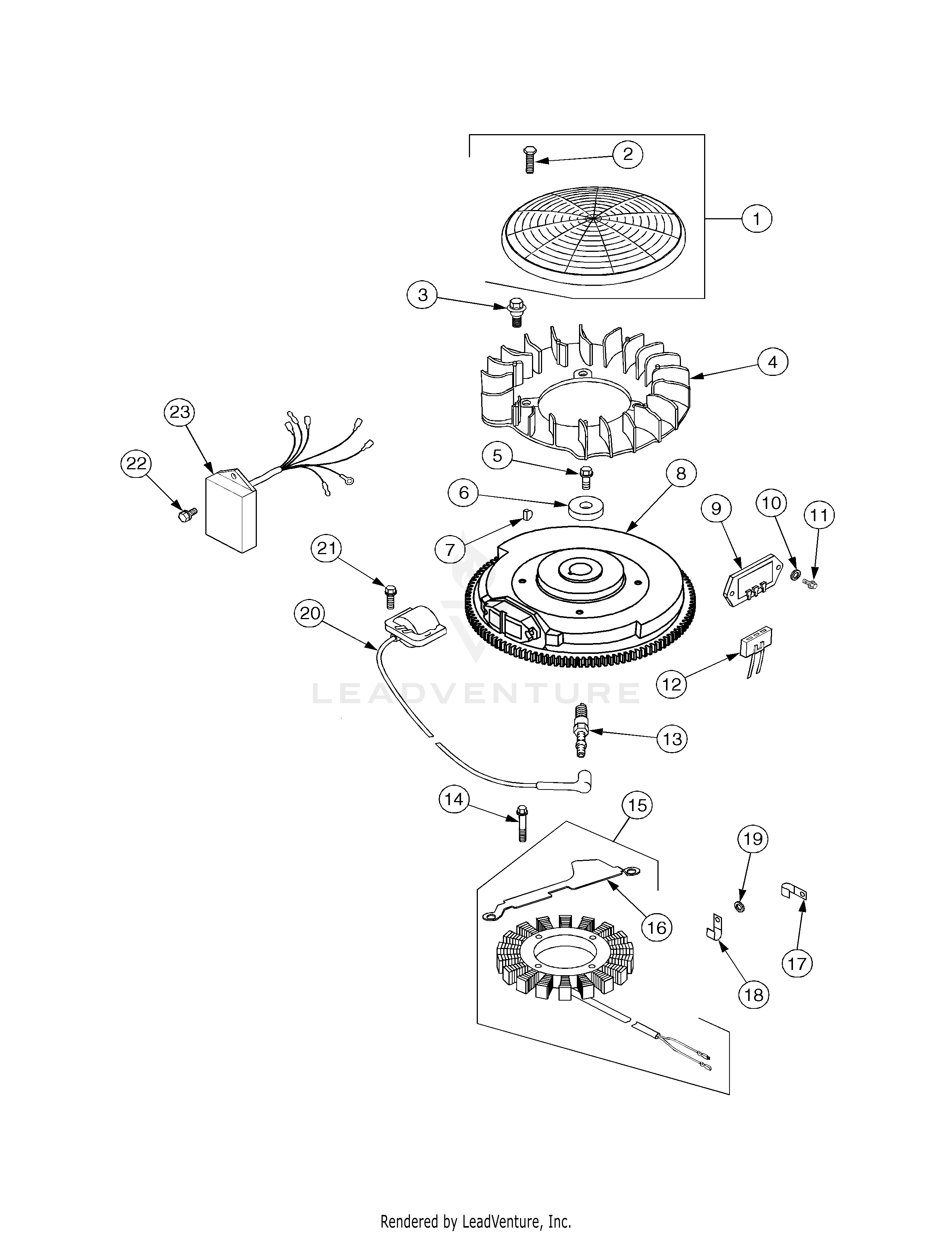 SLT1554 Tractor Command Engine (13AK11CK710) (13AK11CK630)