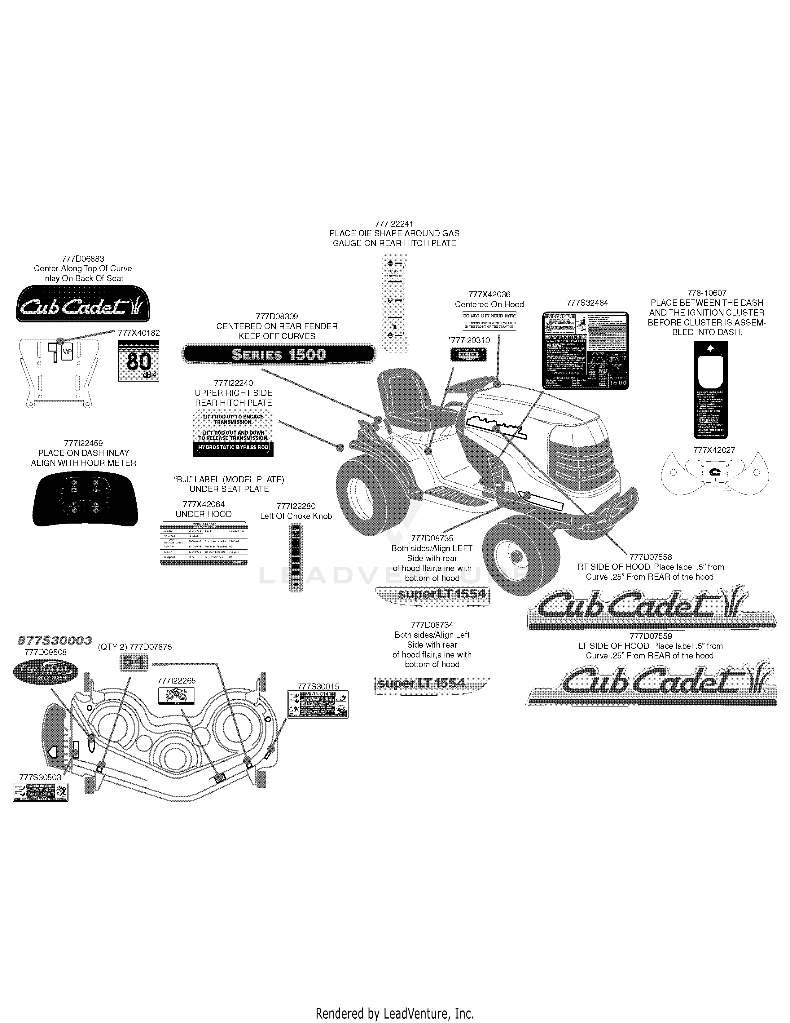 SLT1554 Tractor Command Engine (13AK11CK710) (13AK11CK630)